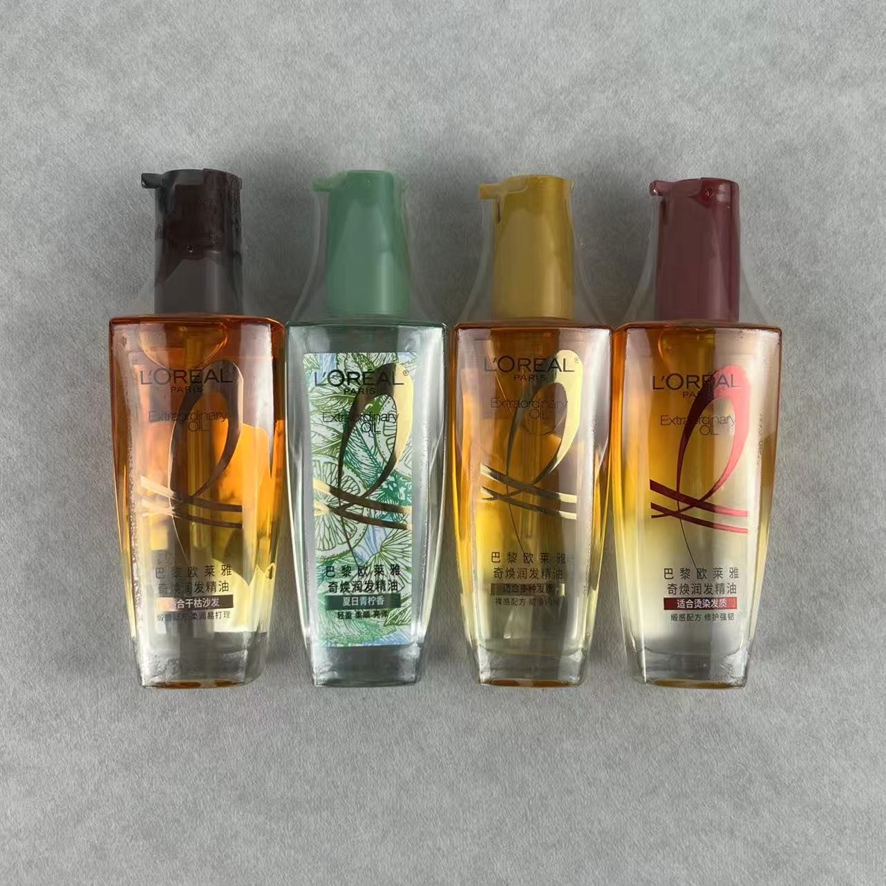 22！（nota del pedido: aceite capilar nuevo L'Oréal + color) Bomba con logotipo, textura original, con espuma, film retrá…