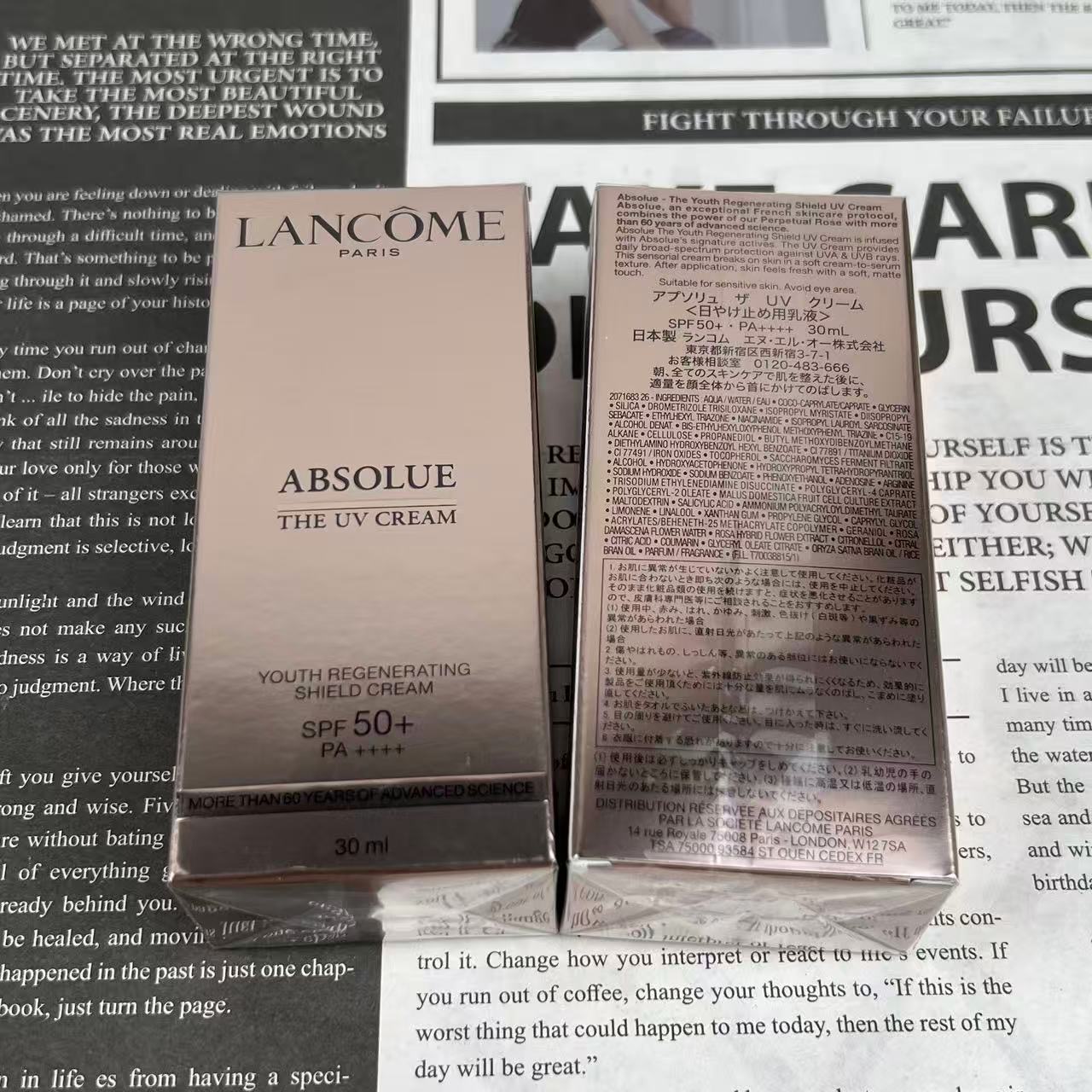 ¡28! (Nota al hacer pedido: versión 26 de protector solar esencial 30ML) Última versión 26 del protector solar Lancôme …