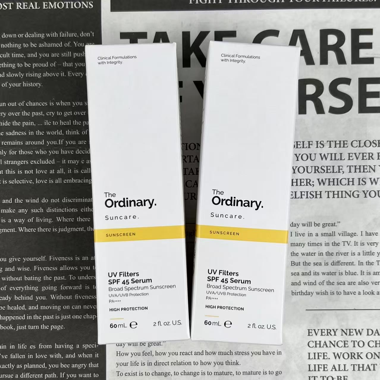 16！（下单备注：THE防晒） the ordinary清爽防晒霜轻薄防晒60ml，件144支[烟花]
