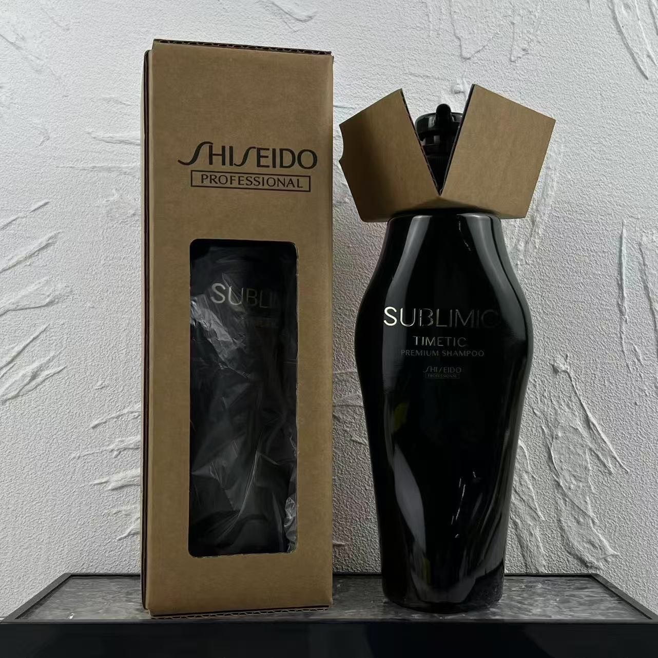 35! (Nota al hacer pedido: champú Shiseido negro y dorado 500ML) Champú nutritivo profesional de Shiseido Japón, negro …