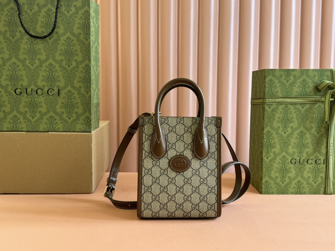 Gucci Exclusively matched version for the first time at the counter [original leather accessories Full set of counter packaging] real photoshoot