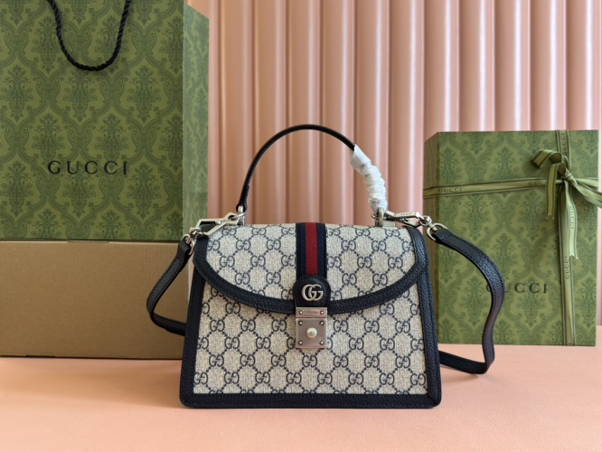 Gucci Ophidia GG Top Handle Bag, 25cm - Iconic Design & Premium Quality 1 Gucci Ophidia GG Top Handle Bag, 25cm - Iconic Design & Premium Quality