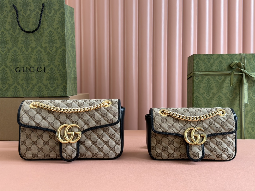 Gucci GG Marmont series 443497, 446744 cloth