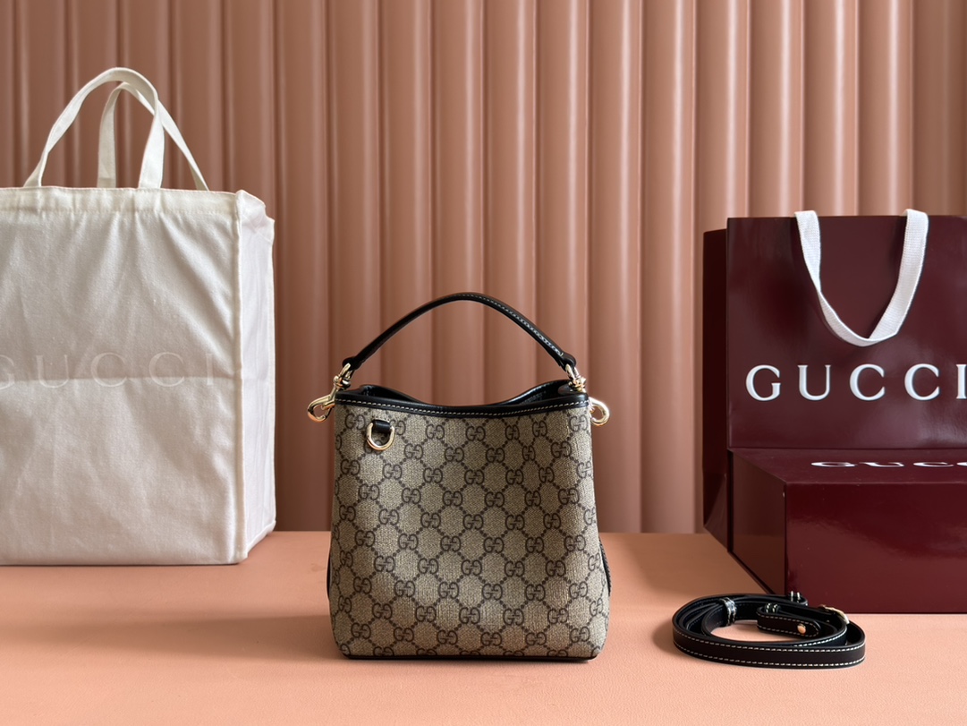 Gucci Ophidia GG Supreme Beige Ebony crossbody everyday