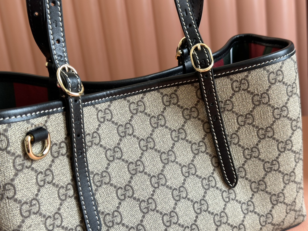 Gucci Ophidia GG Supreme Beige Ebony tote everyday