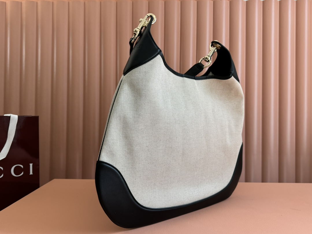 Gucci [New Configuration Counter Gift Bag] Gucci Body Double Lock Medium Shoulder Bag