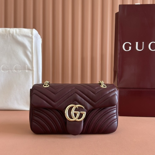 Gucci Marmont Medium Shoulder Bag Matelassé Leather, Antique Gold Hardware 1 Gucci Marmont Medium Shoulder Bag Matelassé Leather, Antique Gold Hardware