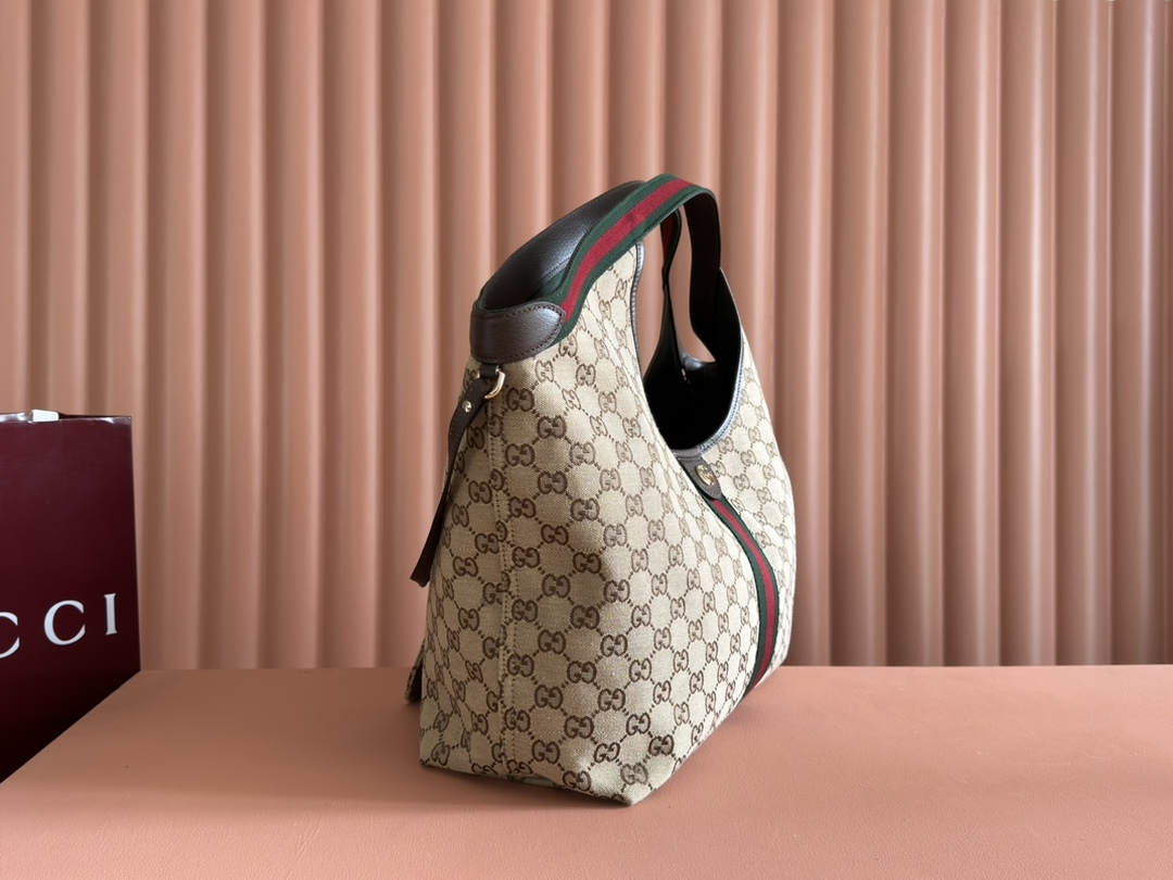 Gucci Giglio Large Tote Bag in Beige and Brown GG Canvas with Pouch 4 i1749810151 6033 0