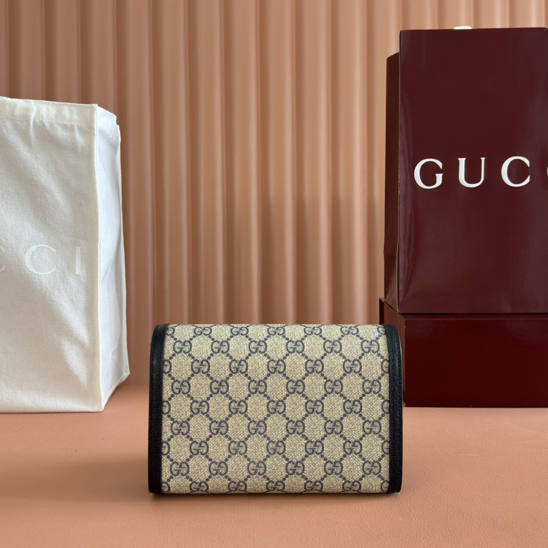 Gucci Dionysus GG Supreme beige black 20 13 5 4cm crossbody everyday