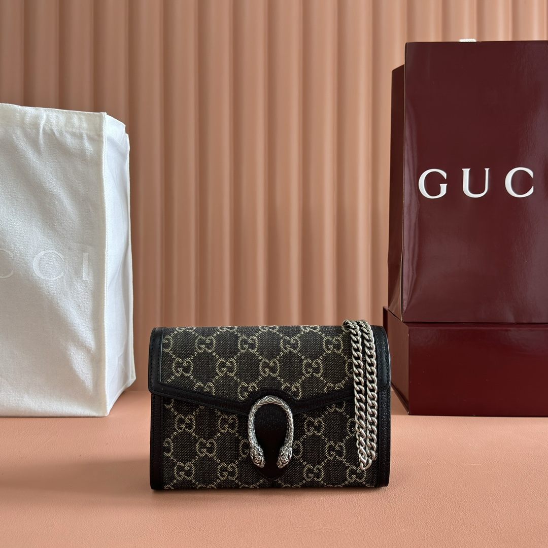 Gucci 401231 GG canvas 20 13 5 4cm crossbody everyday