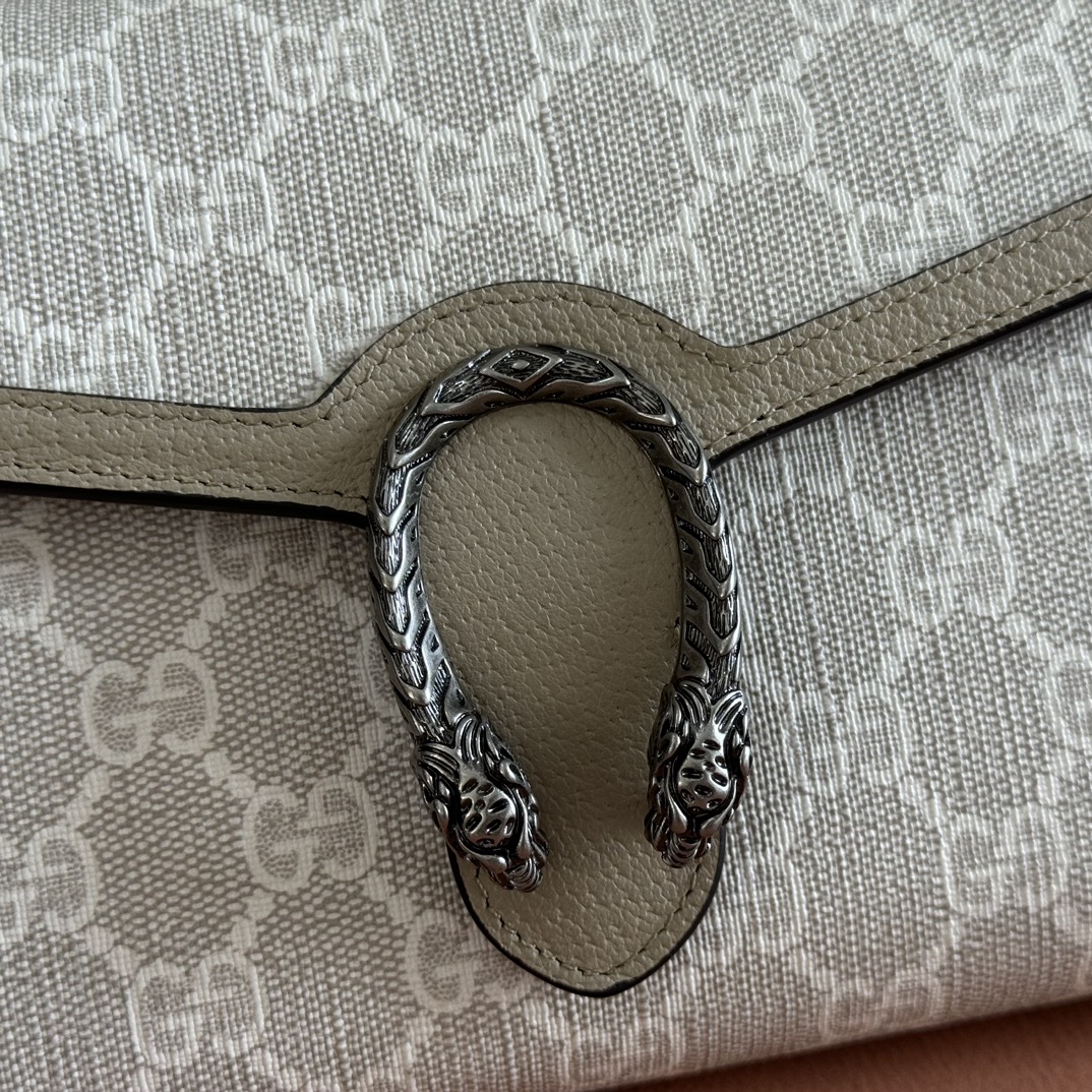 Gucci Dionysus Beige GG Supreme canvas 20x13 5x4cm shoulder everyday