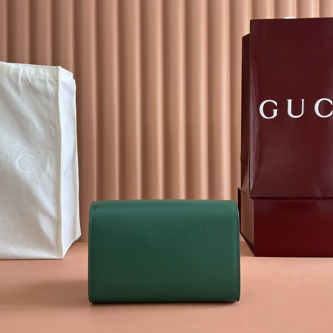 Gucci Dionysus Green leather 20x13 5x4cm shoulder everyday