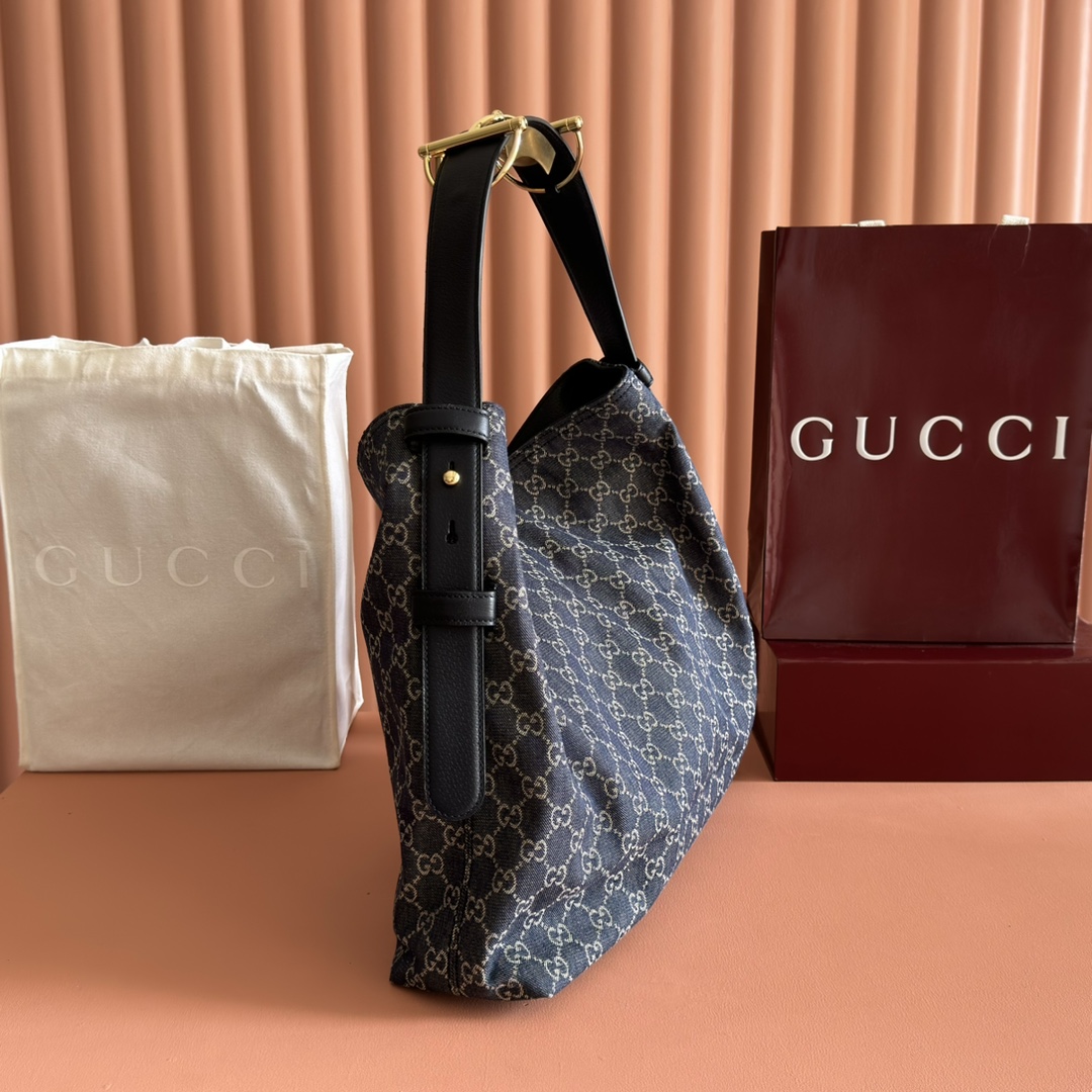 Gucci Beatrix Blue GG denim everyday