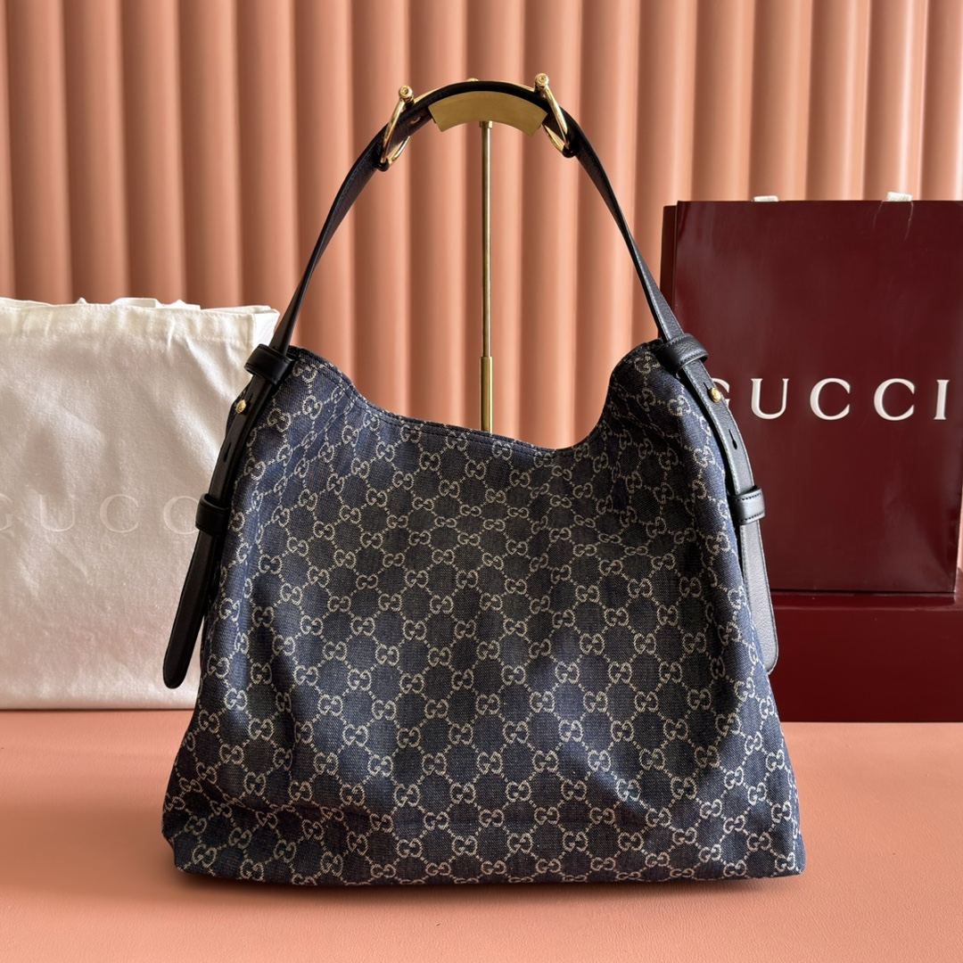 Gucci Beatrix Blue GG denim everyday