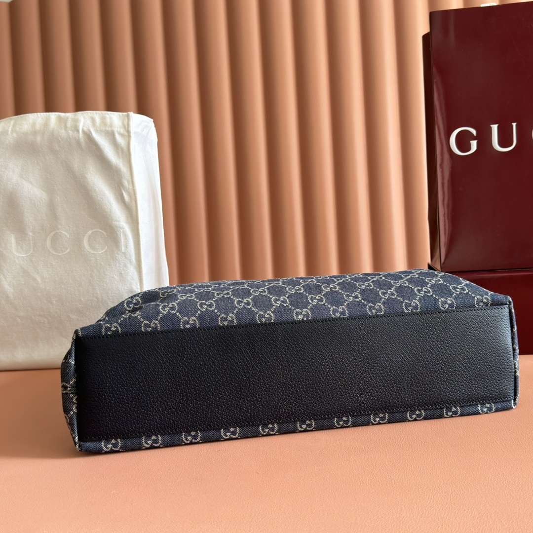 Gucci Beatrix Blue GG denim everyday