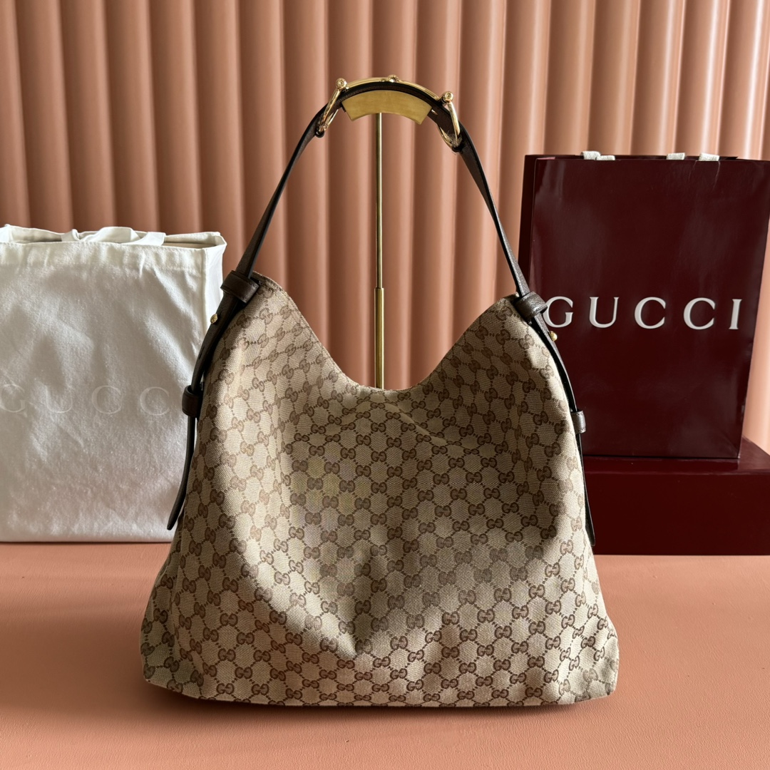 Gucci Beatrix Beige GG Canvas shoulder everyday