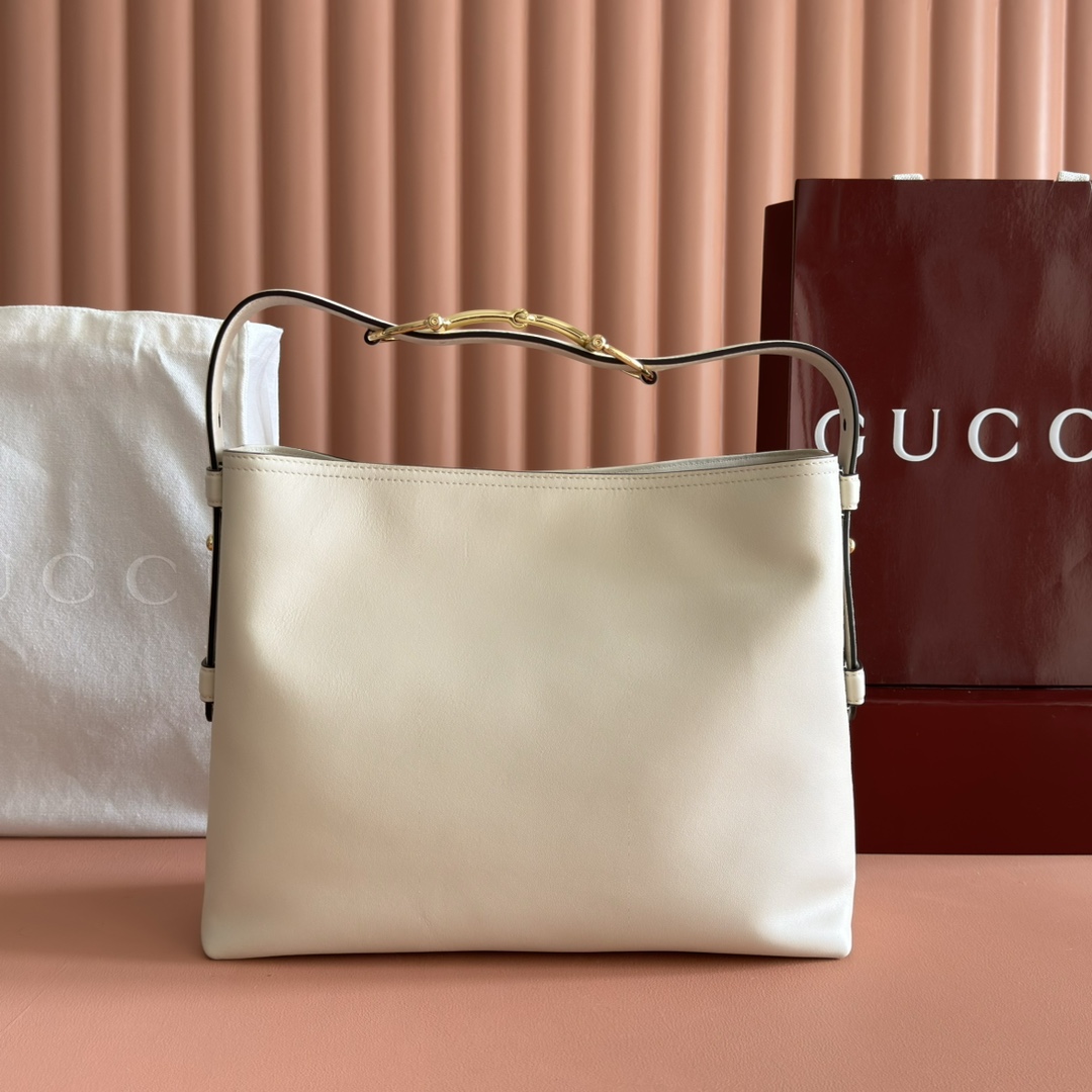 Gucci Beatrix White leather shoulder everyday