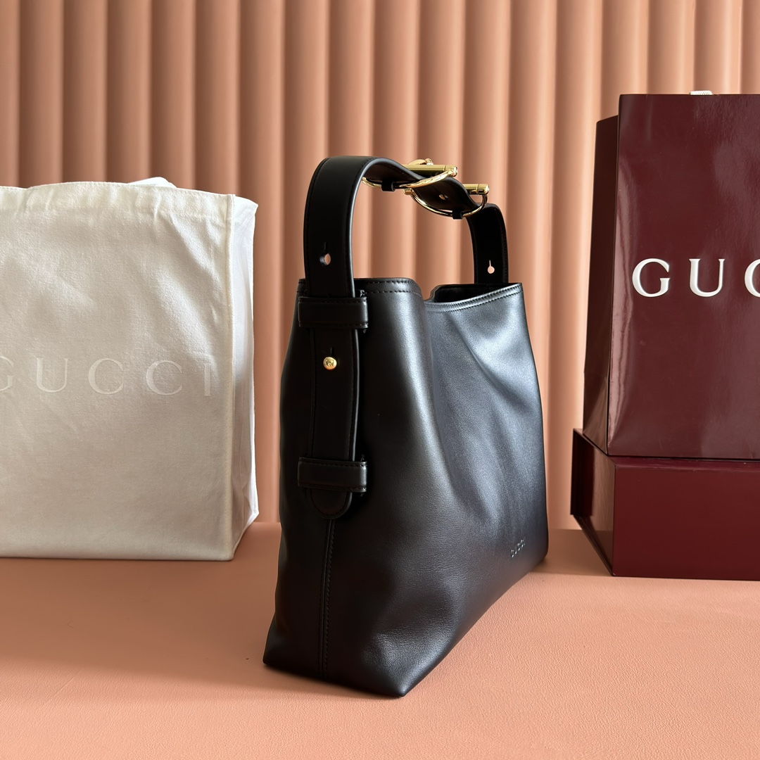 Gucci Beatrix Black leather shoulder everyday