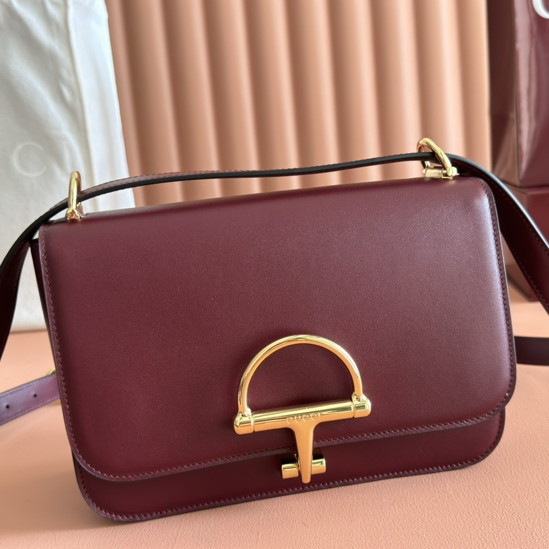 Gucci Siena Burgundy shoulder everyday