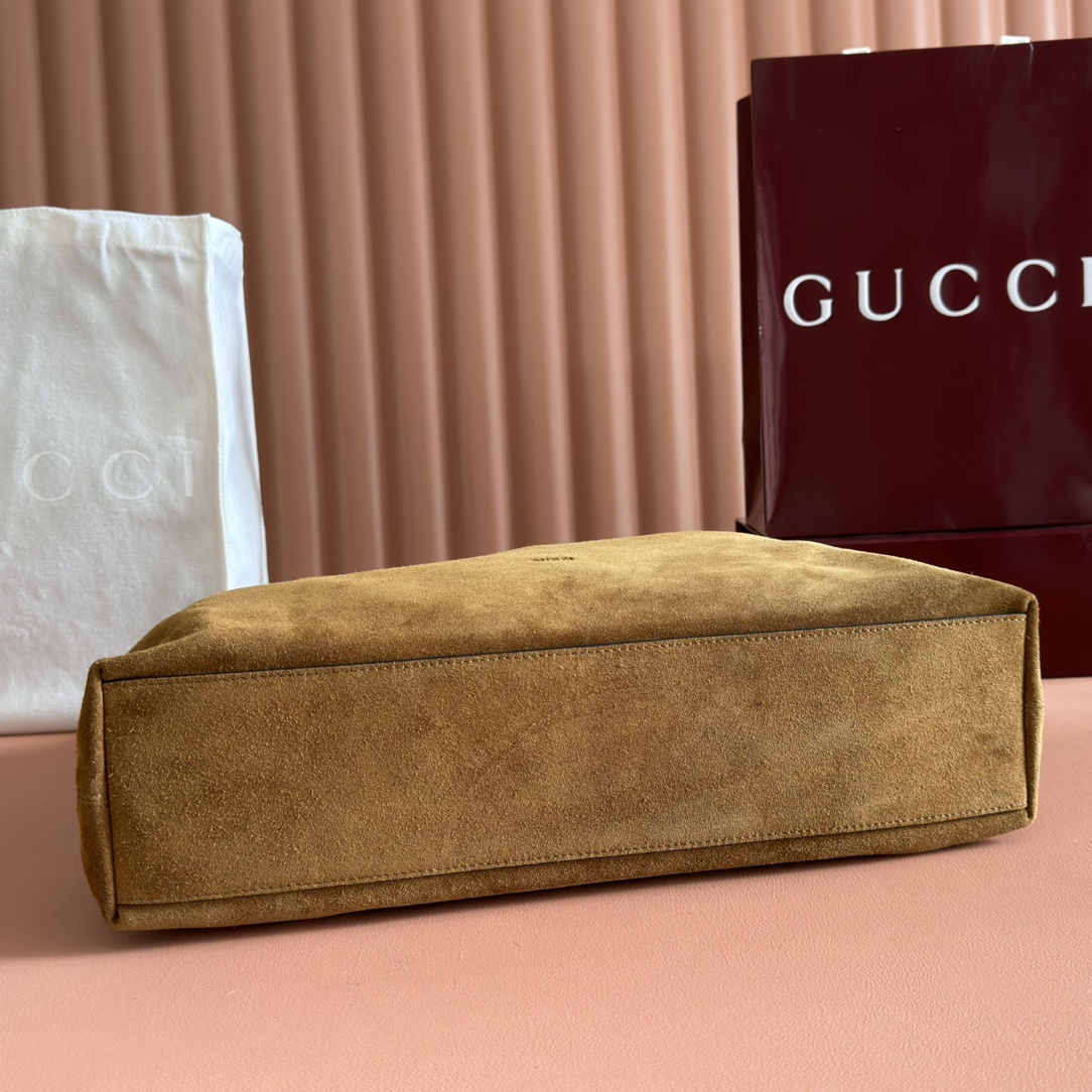 Gucci Beatrix Brown suede shoulder everyday
