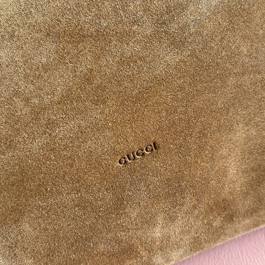 Gucci Beatrix Brown suede shoulder everyday