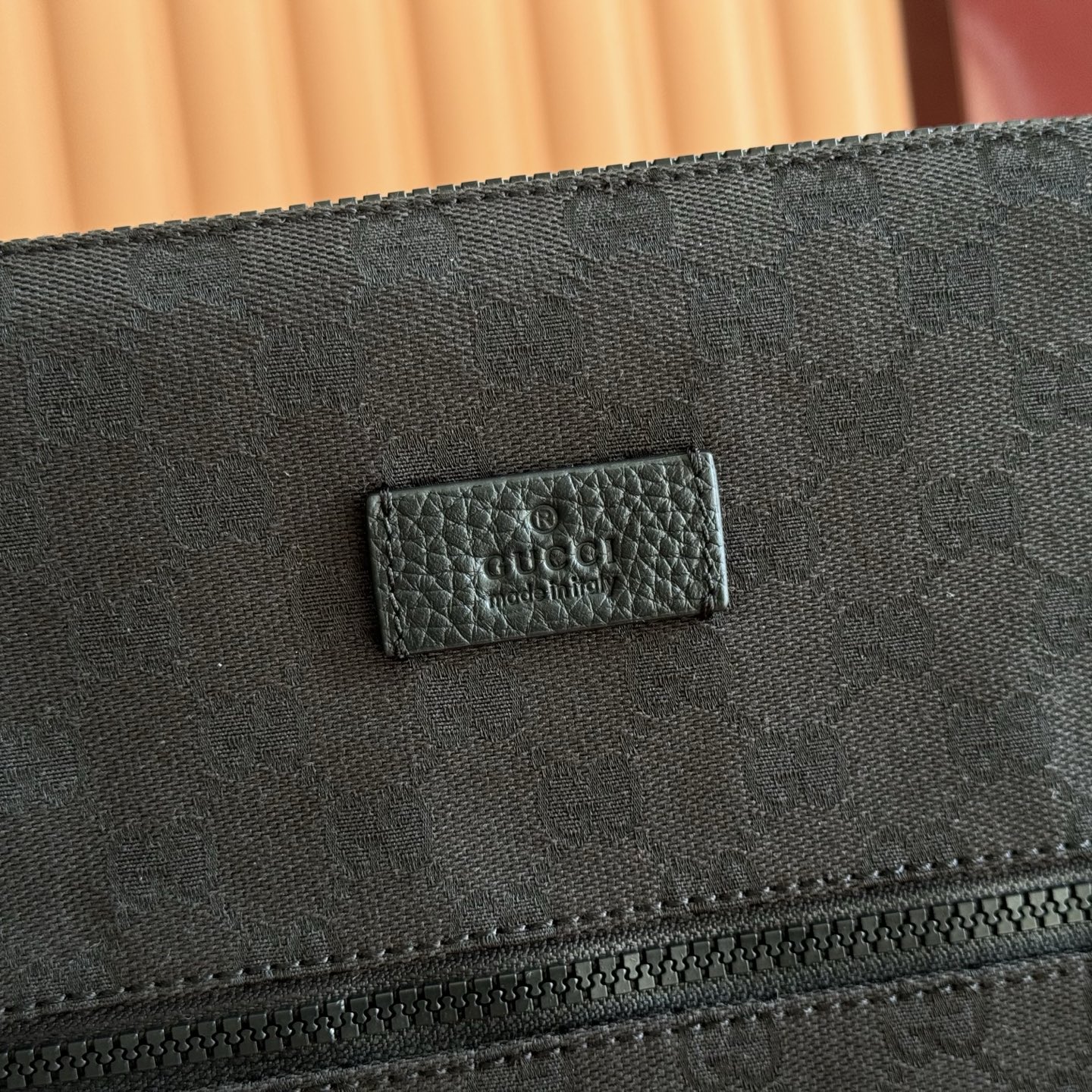 Gucci Black GG Supreme crossbody everyday
