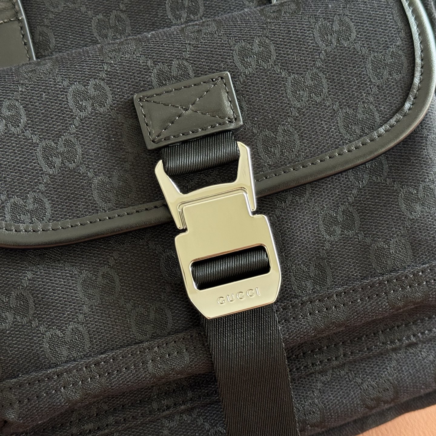 Gucci Black GG canvas tote everyday