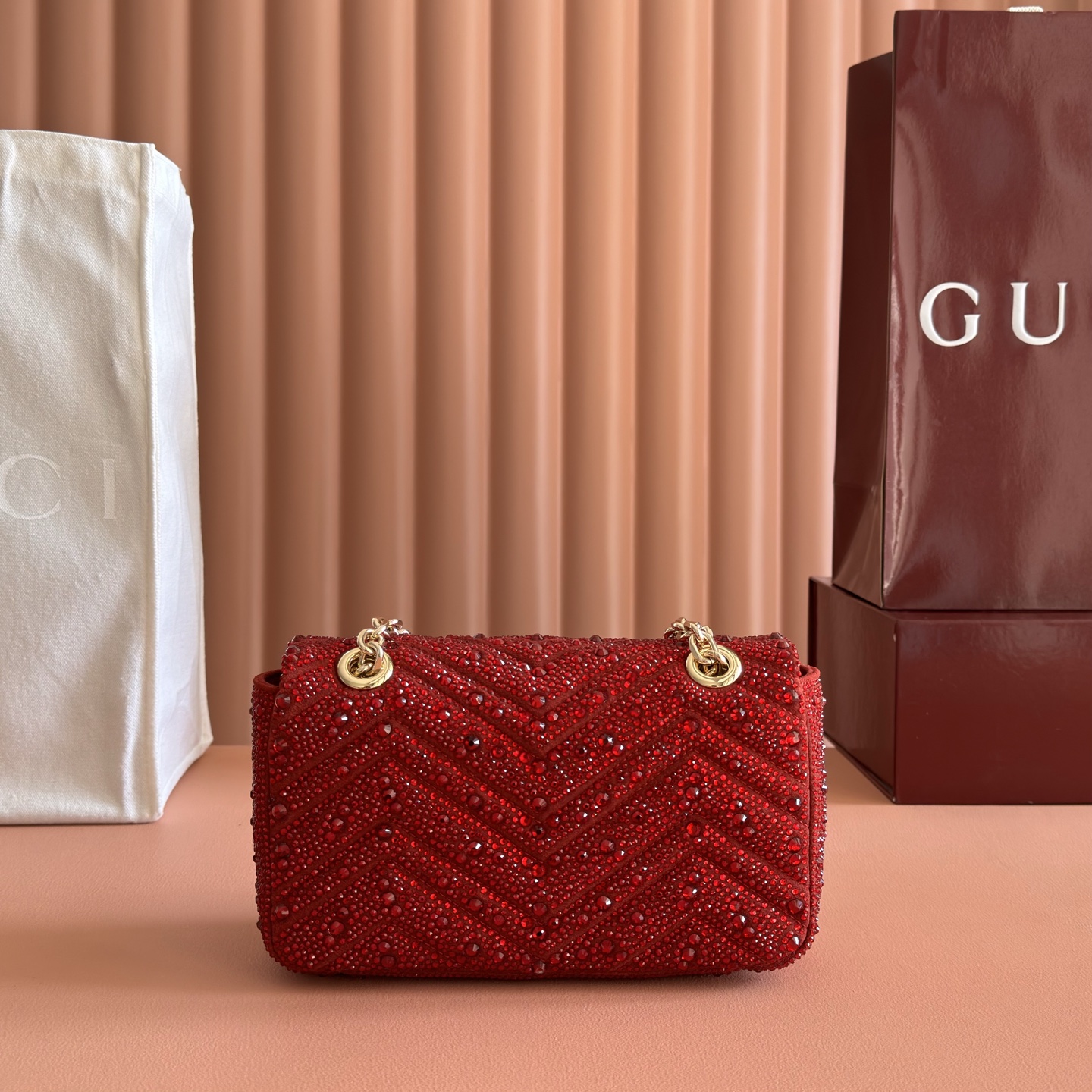Gucci GG Marmont Red shoulder everyday