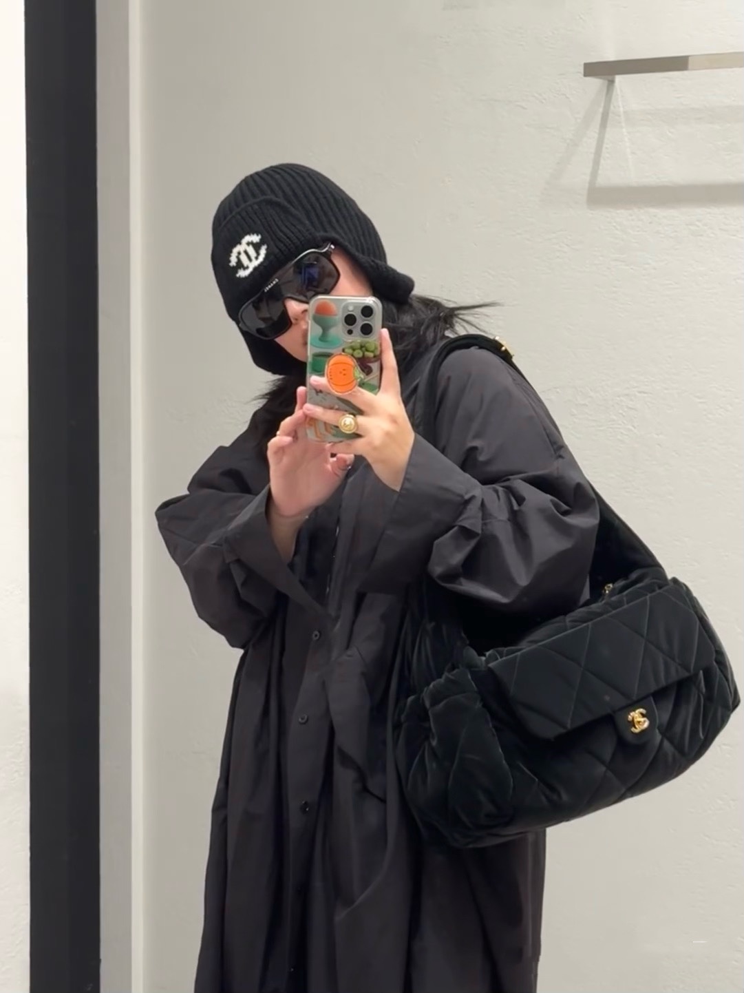 Chane*🆕香奈儿25N新款滑雪系列毛线帽，火爆全网的雷锋帽，谁戴谁好4️⃣个色 黑白百搭酷帅，蓝色粉色可爱爆棚，男女可戴情侣款，羊毛羊绒材质 保暖又好看，必备👍👍👍