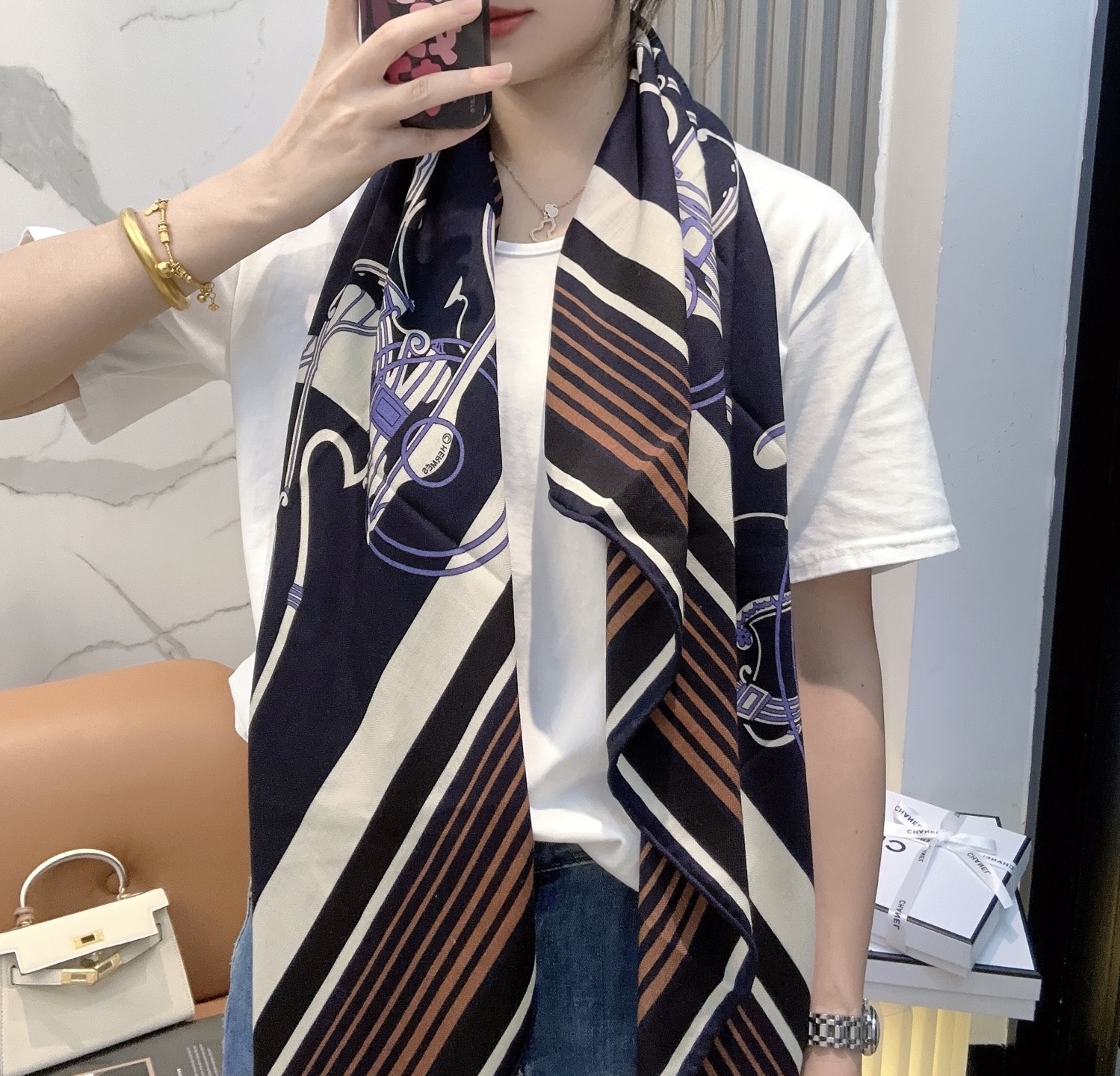 又一重磅来袭【藏书票 三角巾】精致手工卷边 又重塑经典！1923年Emile-Maurice Herme