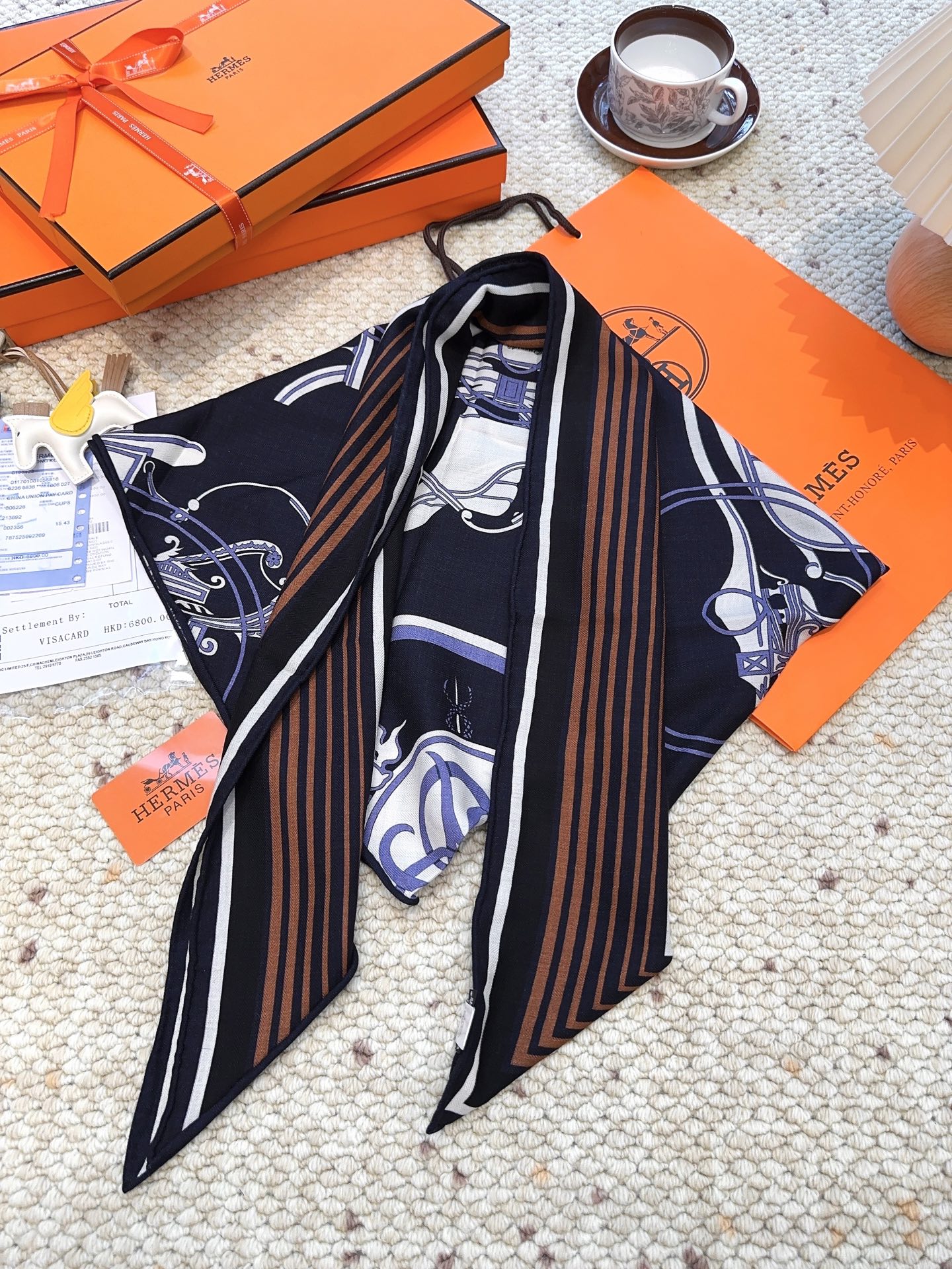 又一重磅来袭【藏书票 三角巾】精致手工卷边 又重塑经典！1923年Emile-Maurice Herme