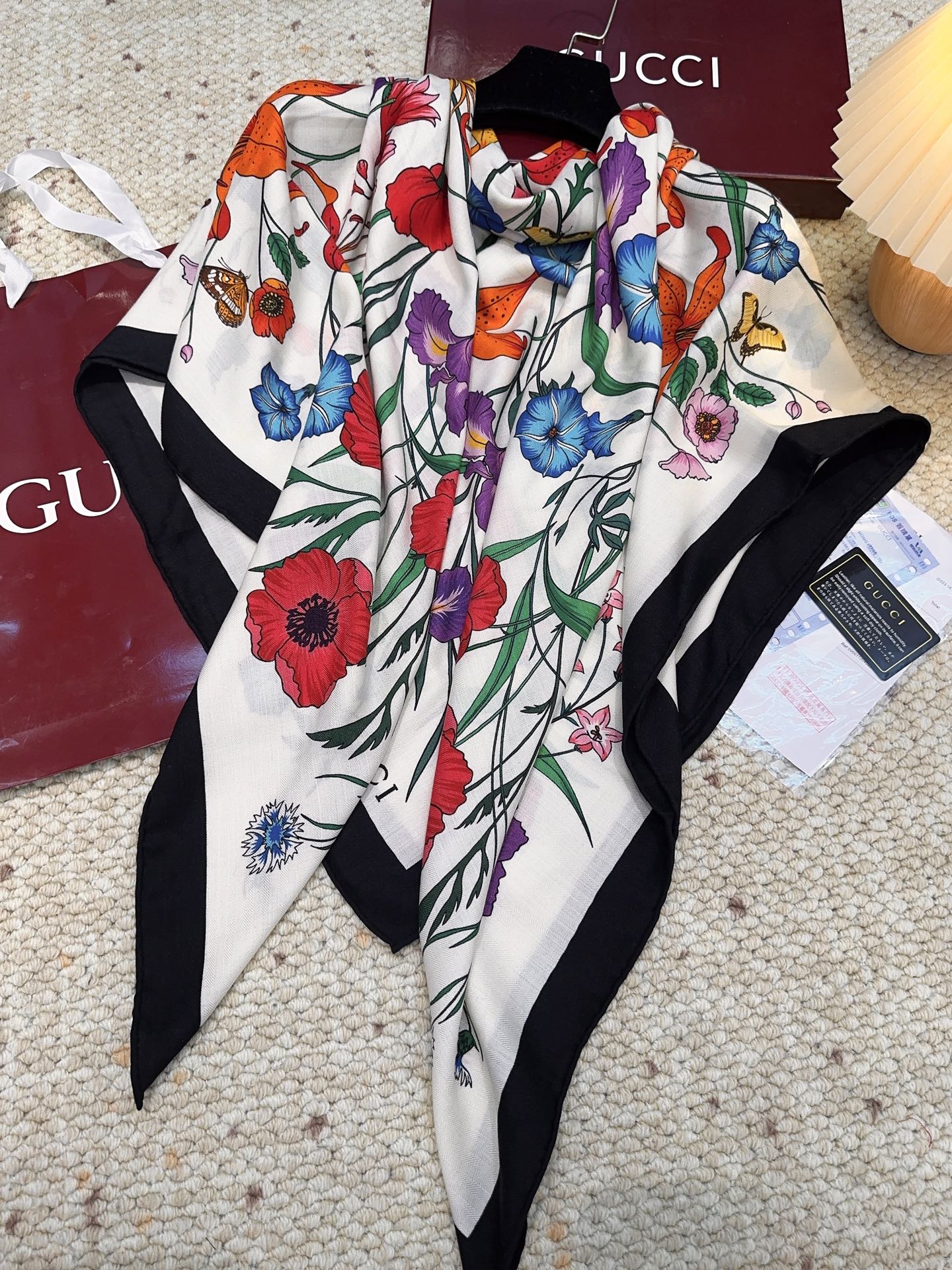 GUCCI（古驰）【鸟语花香】美不可言，纵情口碑线！重磅花园素描系列~Gucci的稀有设计！！！】温温柔