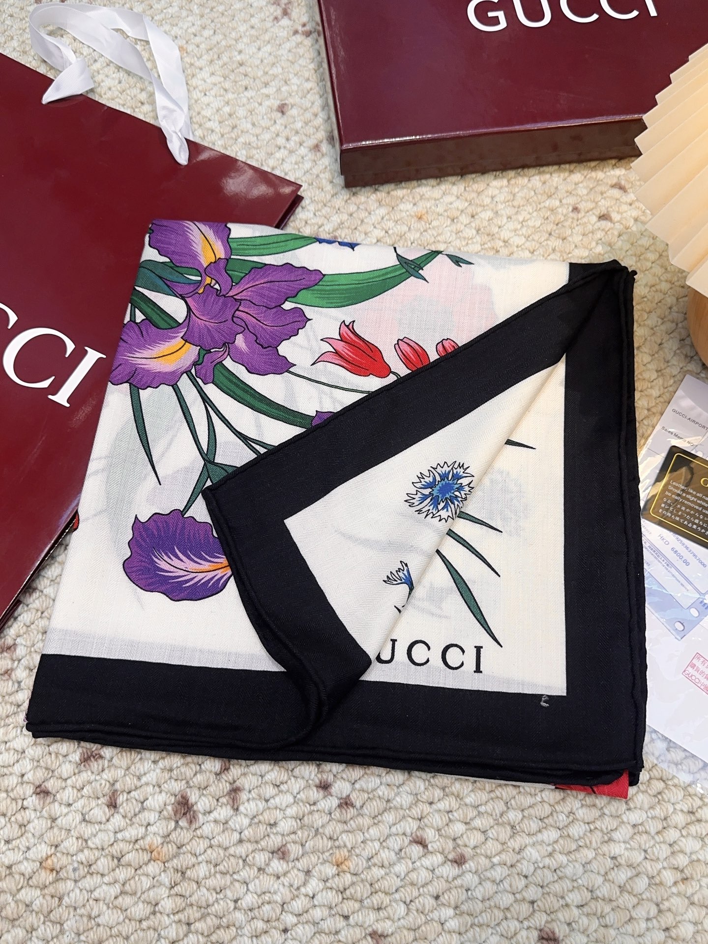 GUCCI（古驰）【鸟语花香】美不可言，纵情口碑线！重磅花园素描系列~Gucci的稀有设计！！！】温温柔