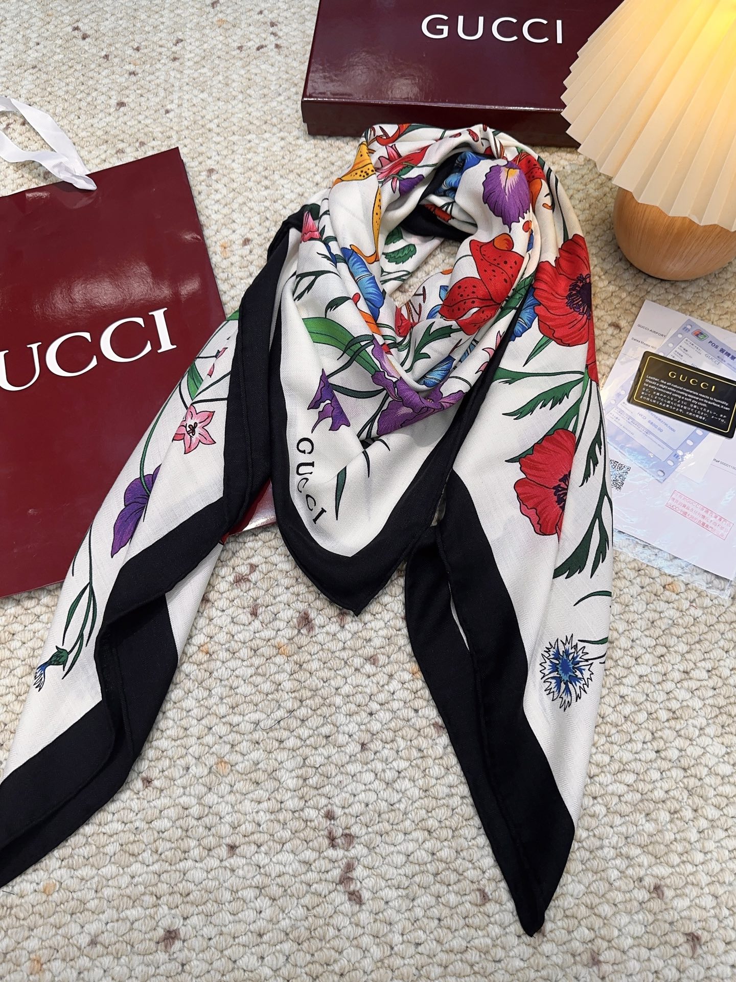 GUCCI（古驰）【鸟语花香】美不可言，纵情口碑线！重磅花园素描系列~Gucci的稀有设计！！！】温温柔