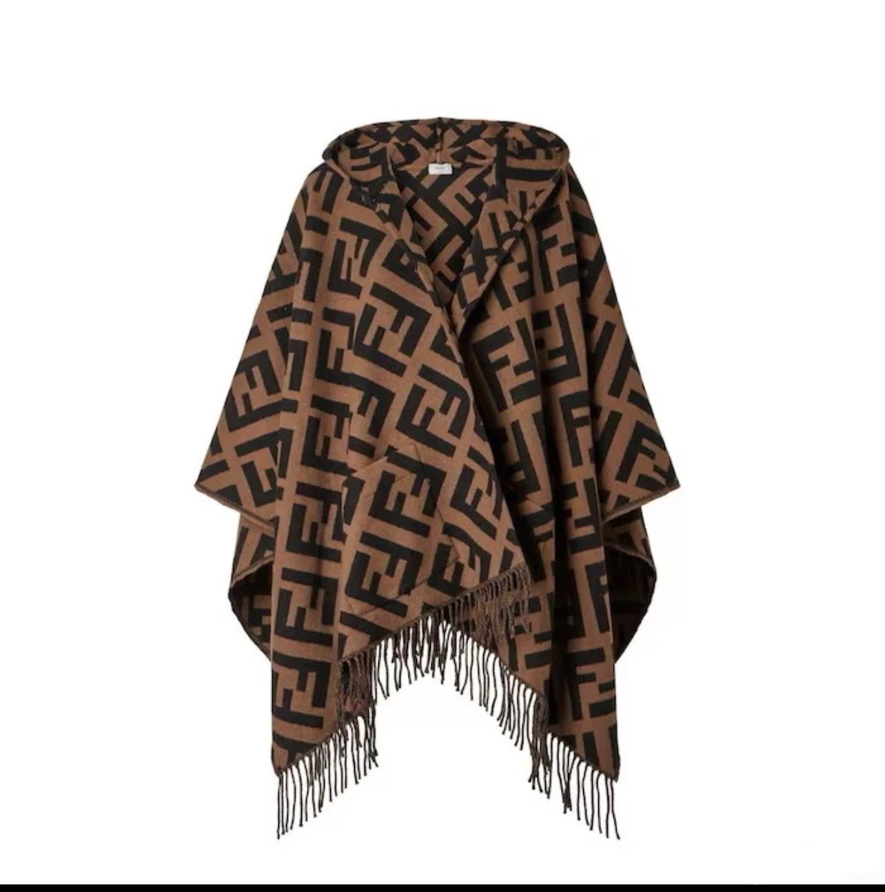 【▪️同步专柜!Fendi限量款斗篷披肩】重磅!!纯羊绒打造!!此款FF披风是Fendi芬迪秋冬限量新款