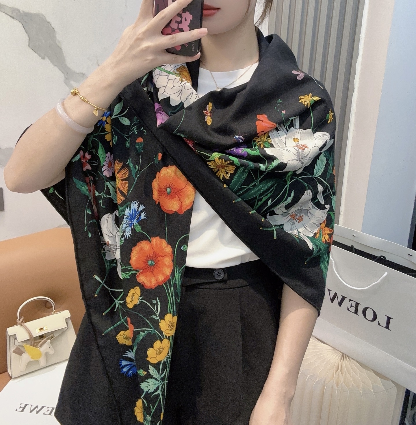 GUCCI（古驰）【鸟语花香】美不可言，纵情口碑线！重磅花园素描系列~Gucci的稀有设计！！！】温温柔