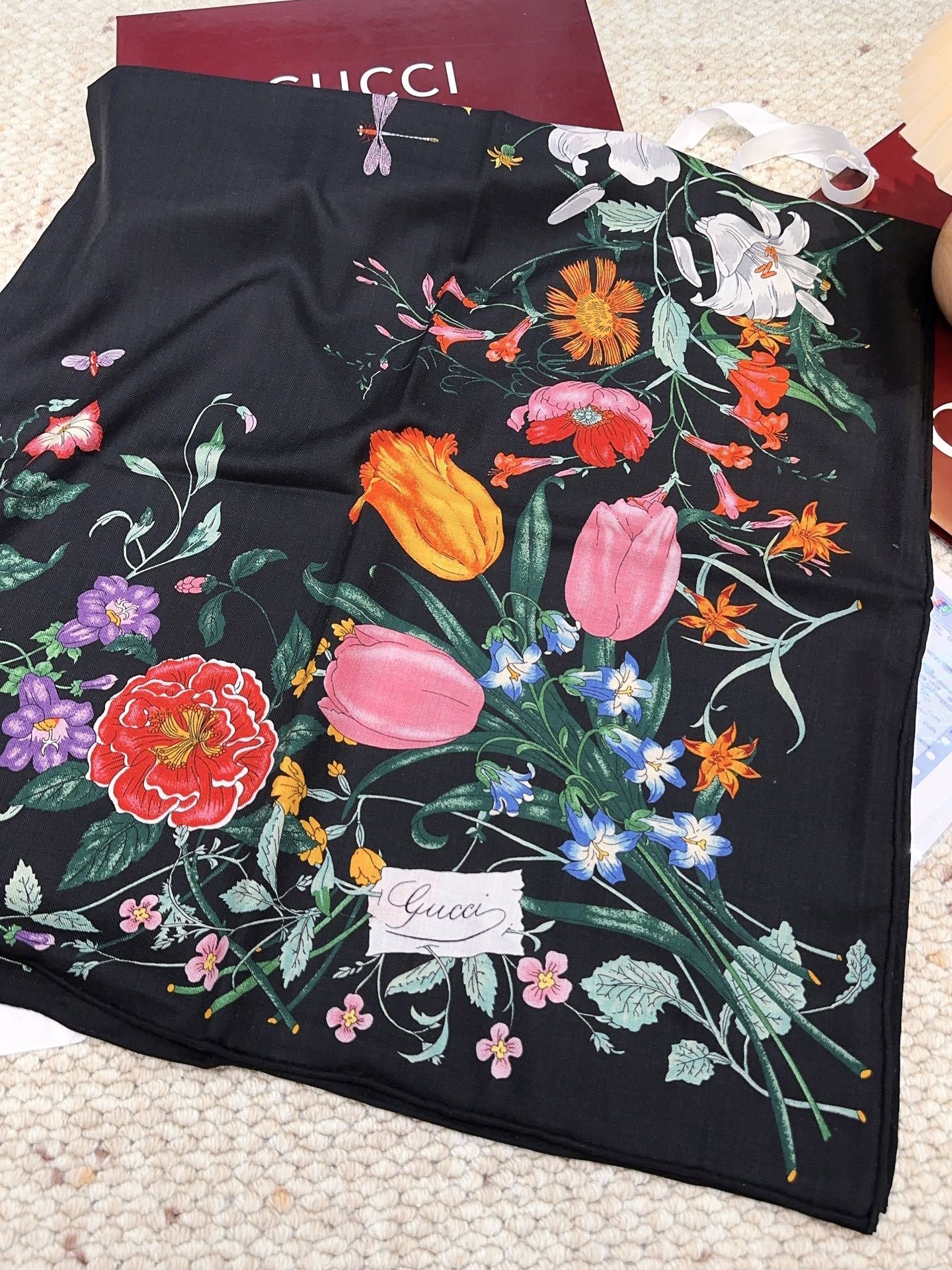 GUCCI(古驰)【鸟语花香】美不可言,纵情口碑线!重磅花园素描系列~Gucci的稀有设计!!!】温温柔