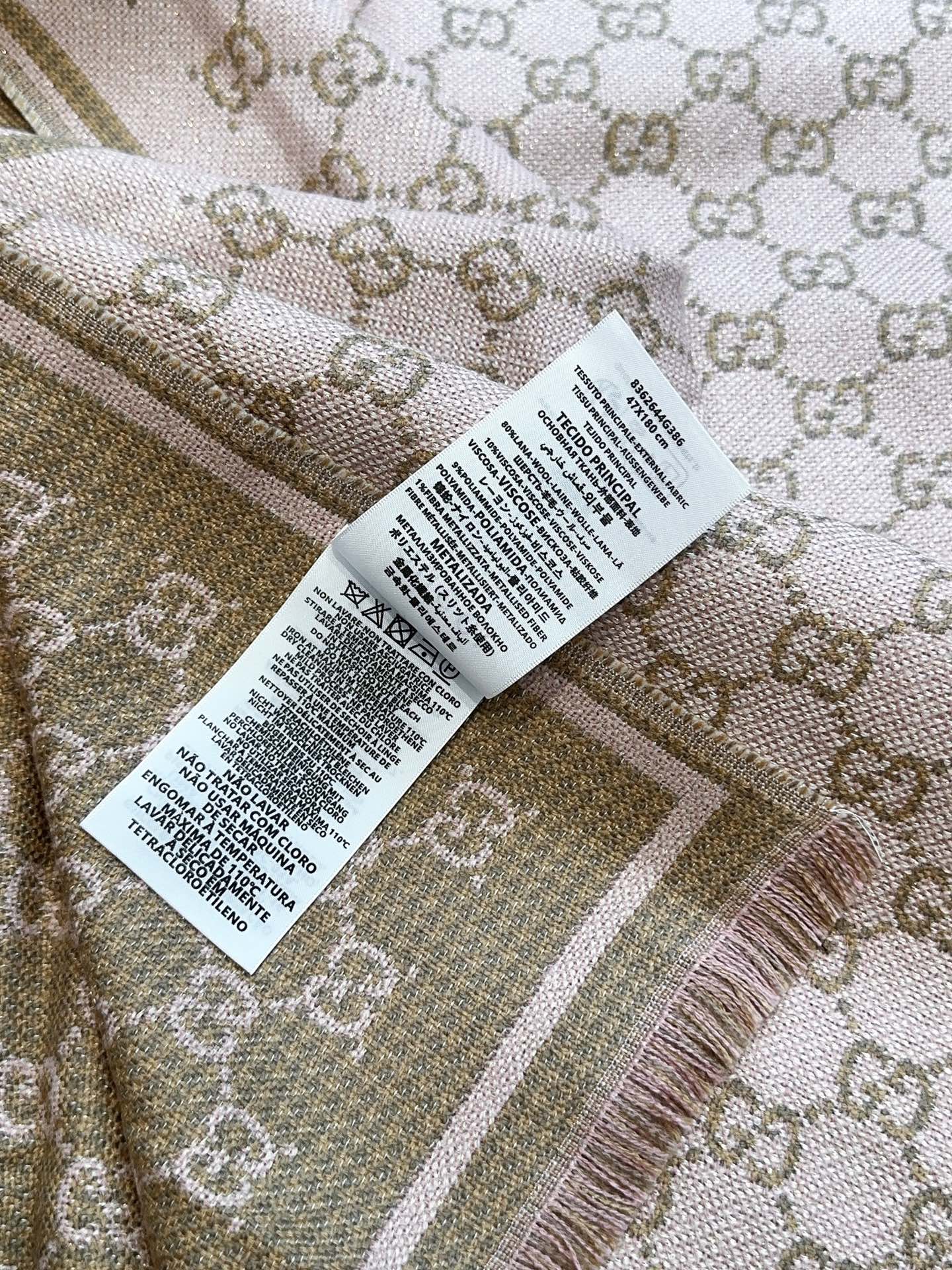 G家。【小G双面-▪️Gu秋冬新款，专柜主打的GG时髦复古双面羊毛围巾！！】Gu主打系列，太喜欢这样的调