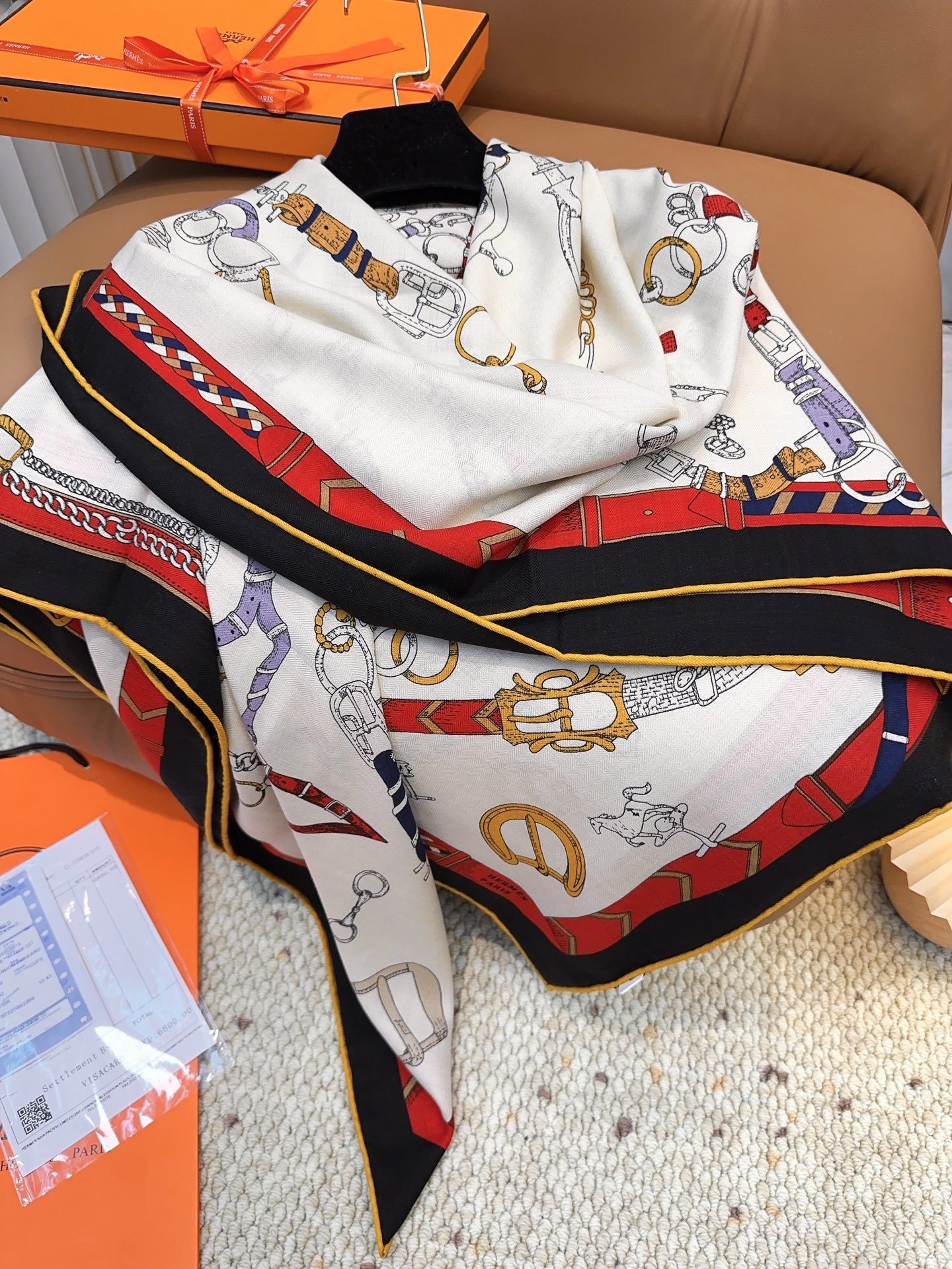 羊绒新款🆕👏👏买了都说好看‼️推荐💕爱马仕双面同色羊绒方巾 顶级工艺超值‼️爱马仕专柜爆款🎁💟立体呈现图