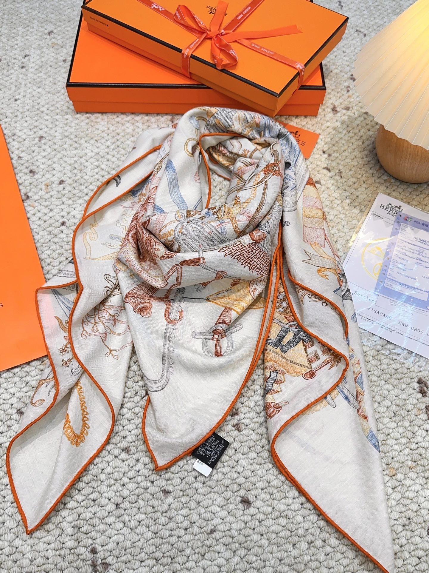 羊绒新款🆕👏👏买了都说好看‼️推荐💕爱马仕双面同色羊绒方巾 顶级工艺超值‼️爱马仕专柜爆款🎁💟立体呈现图