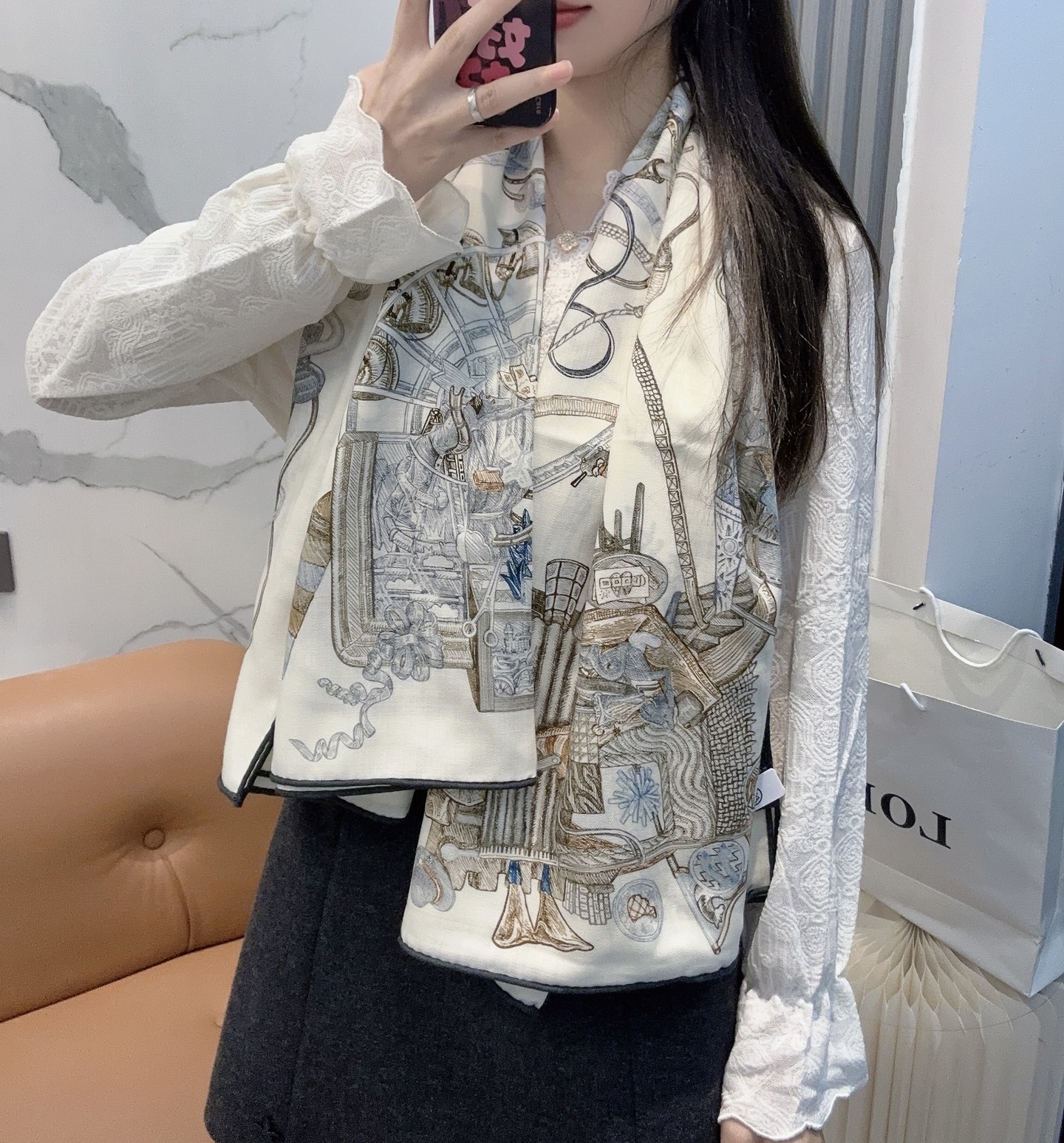 羊绒新款🆕👏👏买了都说好看‼️推荐💕爱马仕双面同色羊绒方巾 顶级工艺超值‼️爱马仕专柜爆款🎁💟立体呈现图