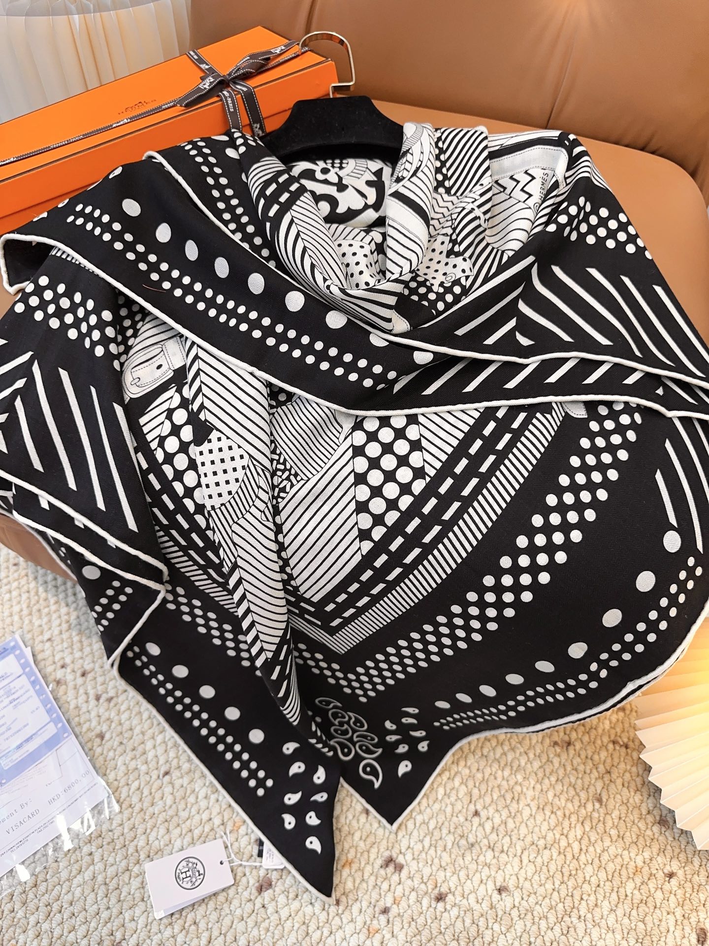 羊绒新款🆕👏👏买了都说好看‼️推荐💕爱马仕双面同色羊绒方巾 顶级工艺超值‼️爱马仕专柜爆款🎁💟立体呈现图