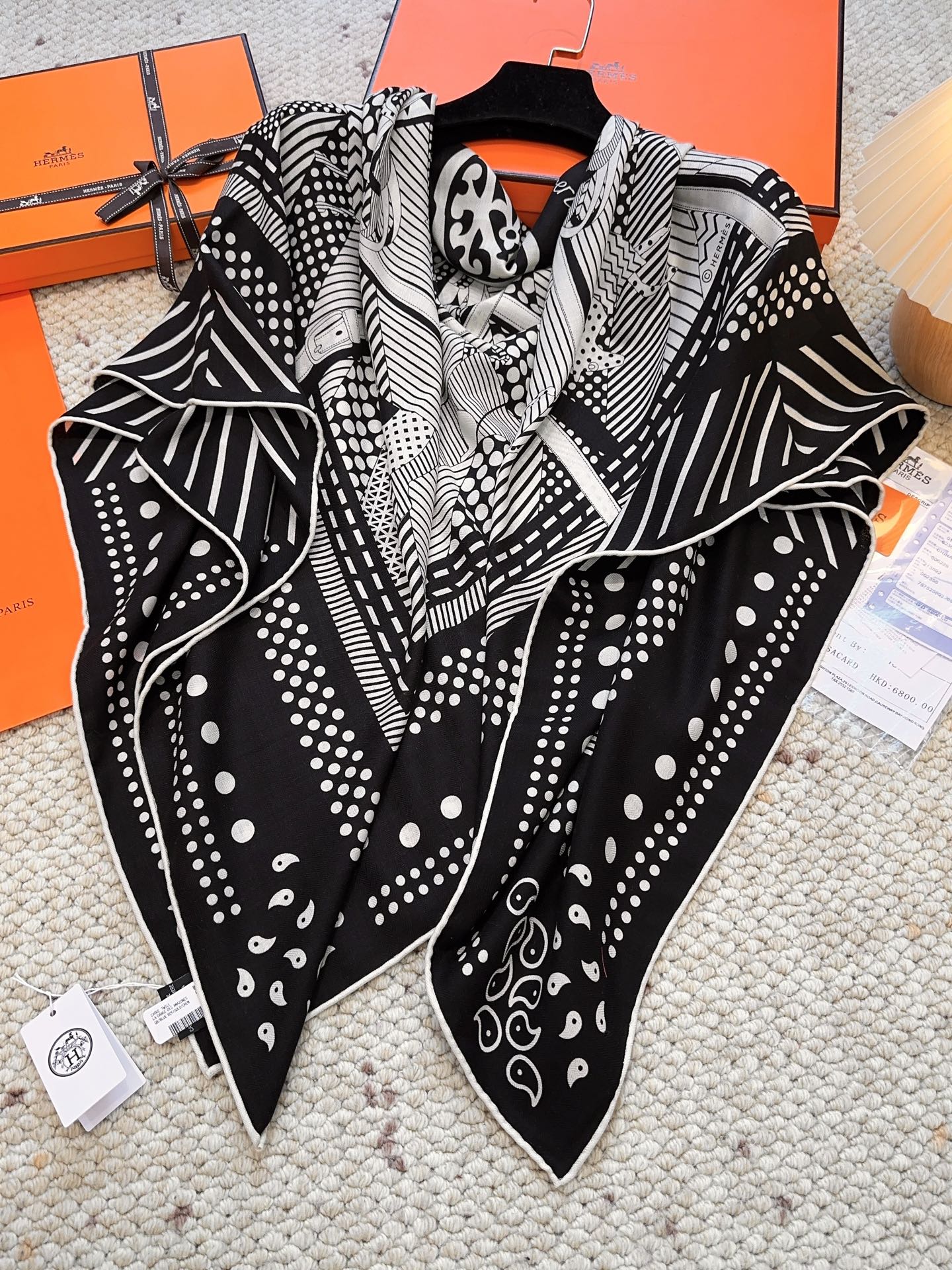 羊绒新款🆕👏👏买了都说好看‼️推荐💕爱马仕双面同色羊绒方巾 顶级工艺超值‼️爱马仕专柜爆款🎁💟立体呈现图