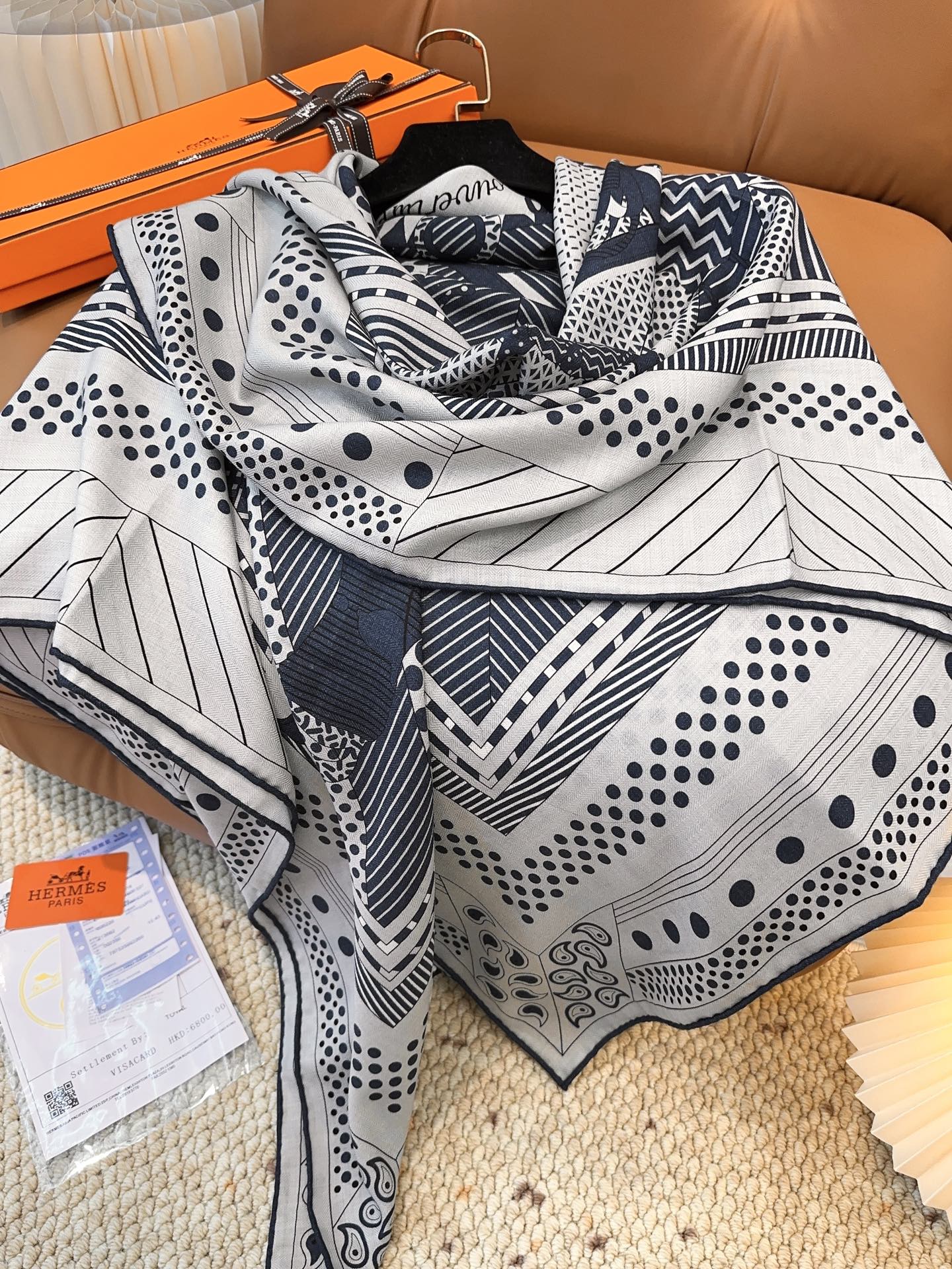 羊绒新款🆕👏👏买了都说好看‼️推荐💕爱马仕双面同色羊绒方巾 顶级工艺超值‼️爱马仕专柜爆款🎁💟立体呈现图