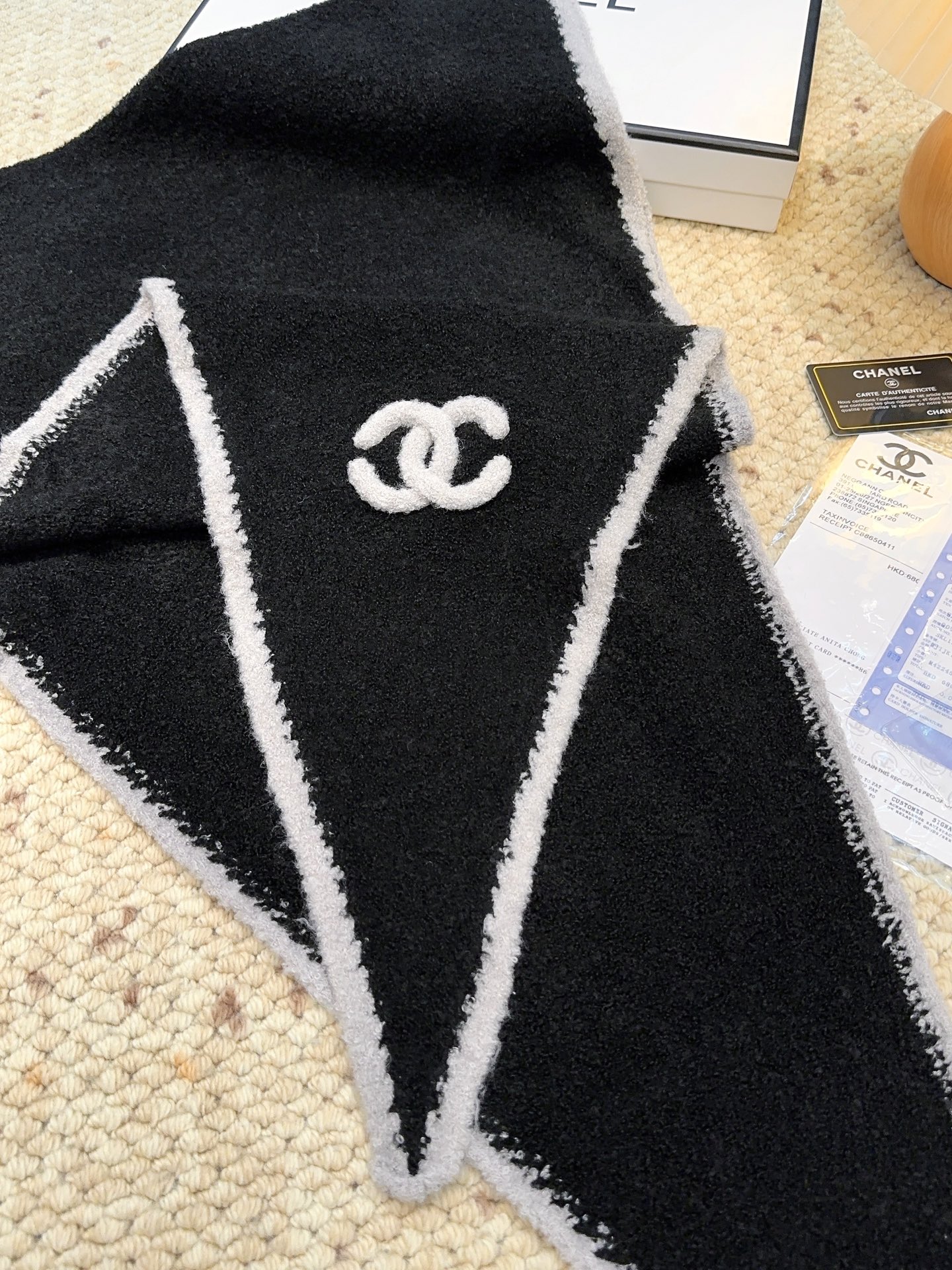 Chanel CHANEL（香奈儿） Chanel香奈儿秋冬 同步三角巾