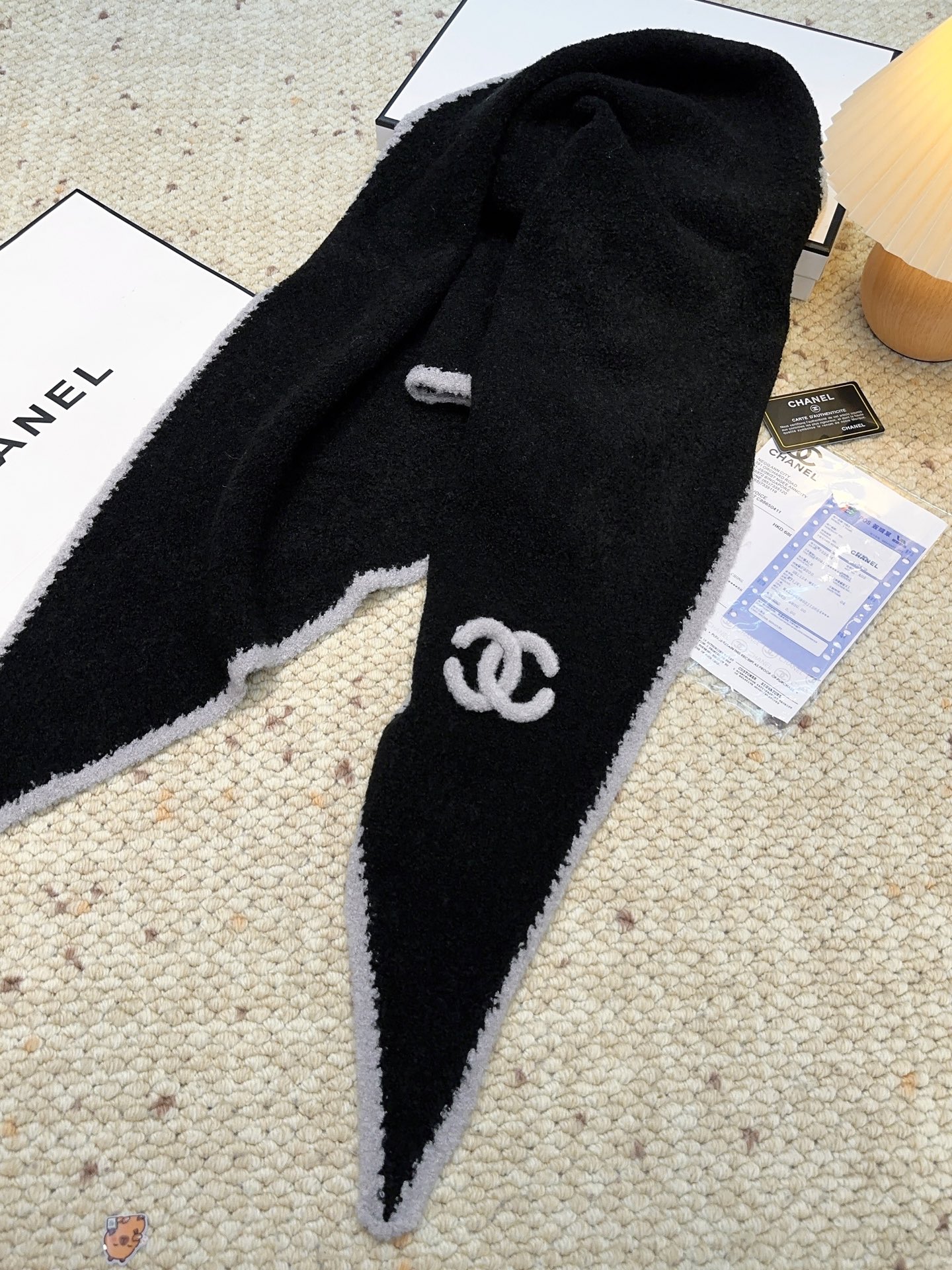 Chanel CHANEL（香奈儿） Chanel香奈儿秋冬 同步三角巾