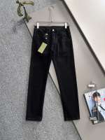 Gucci 2024 Autumn e Winter Product Slim Jeans Trip, utilizzando importatori per la produzione in tessuto in denim in cotone in denim giapponese. 1 Gucci 2024 Autumn e Winter Product Slim Jeans Trip, utilizzando importatori per la produzione in tessuto in denim in cotone in denim giapponese.