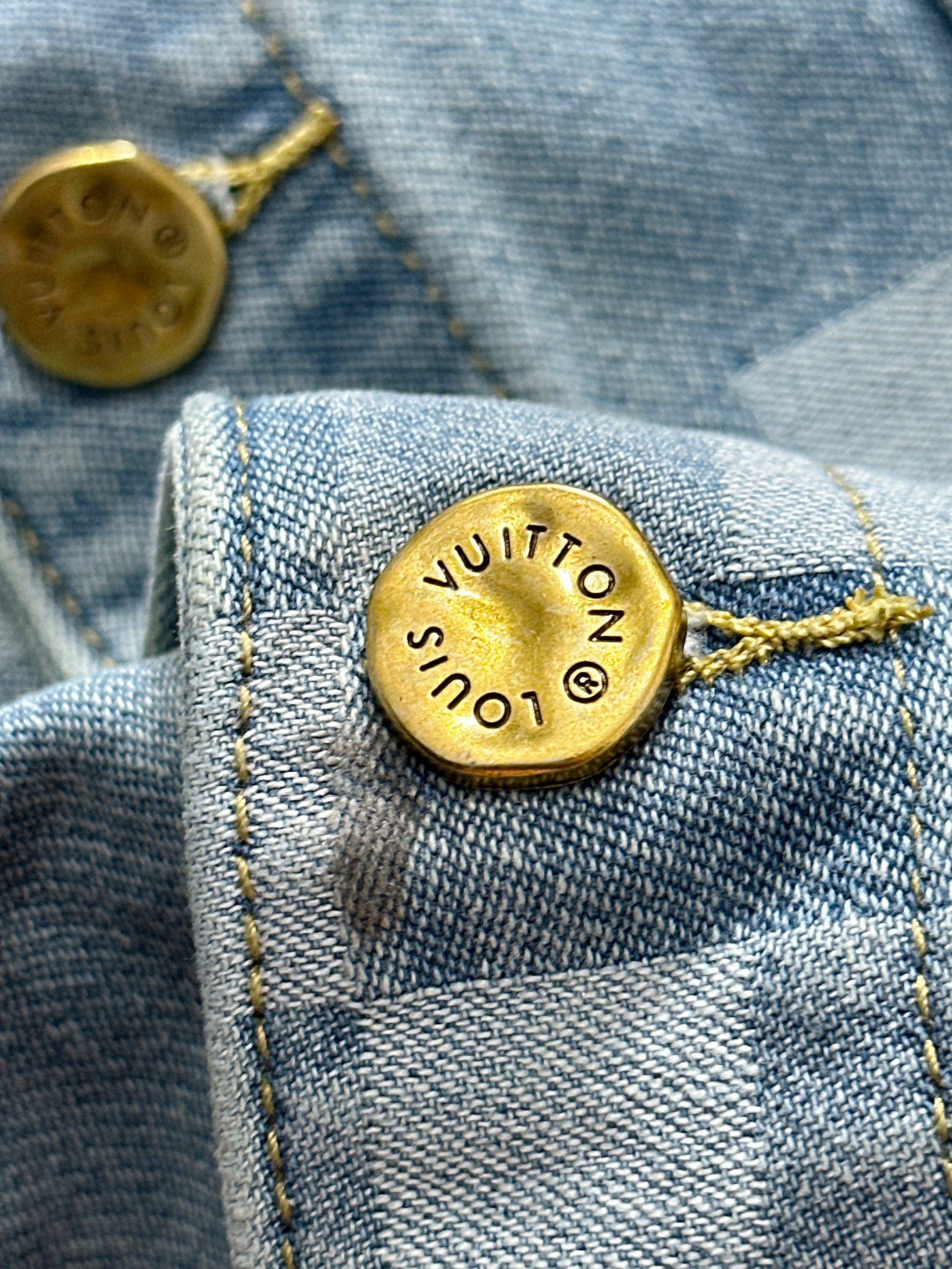 Louis Vuitton 2025 Runway Denim Jacket, Jacquard Design, Classic & Stylish 6 i1727875166 2076 0