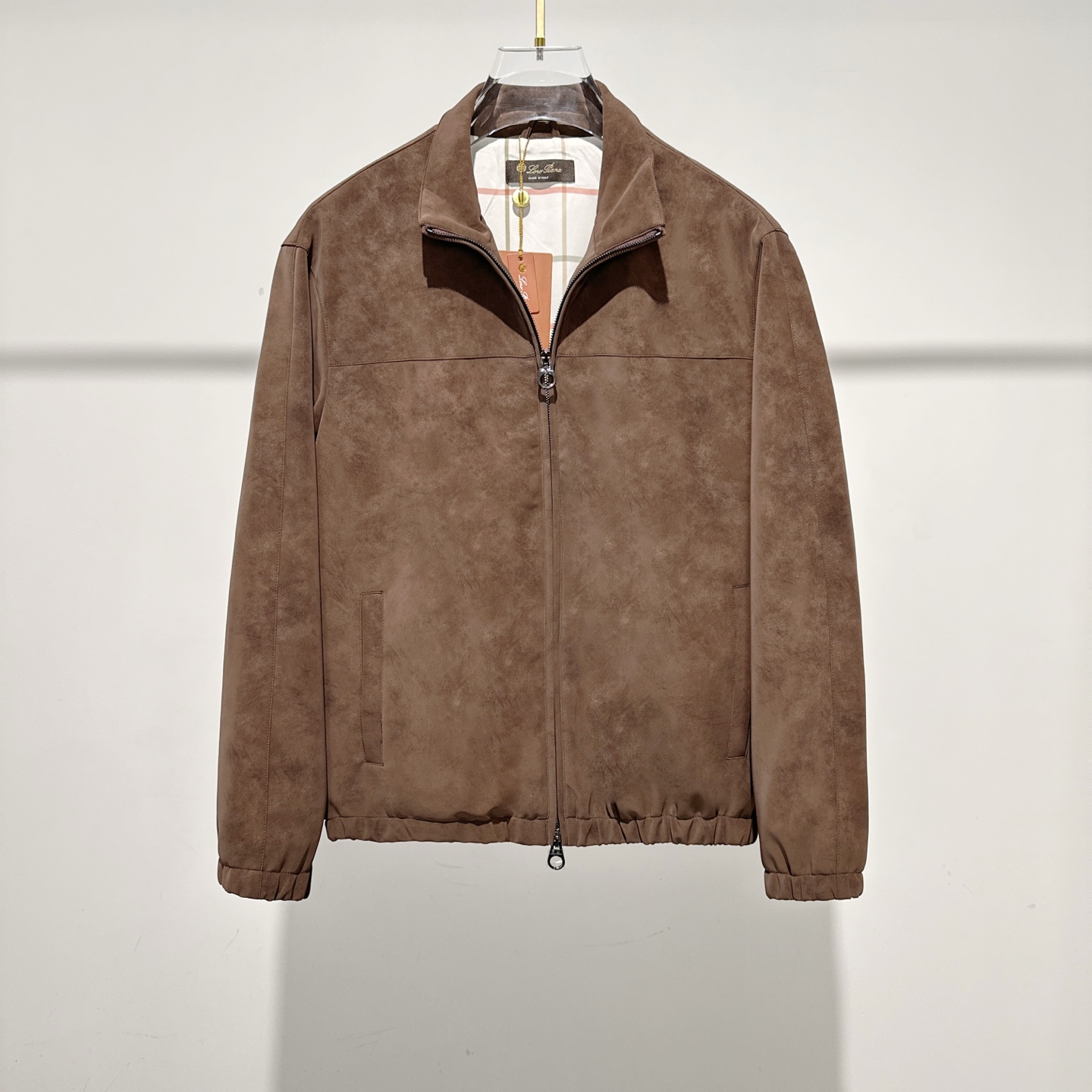 Chaqueta Clásica de Cuero Gamuza para Hombre - Estilo Ejecutivo Casual