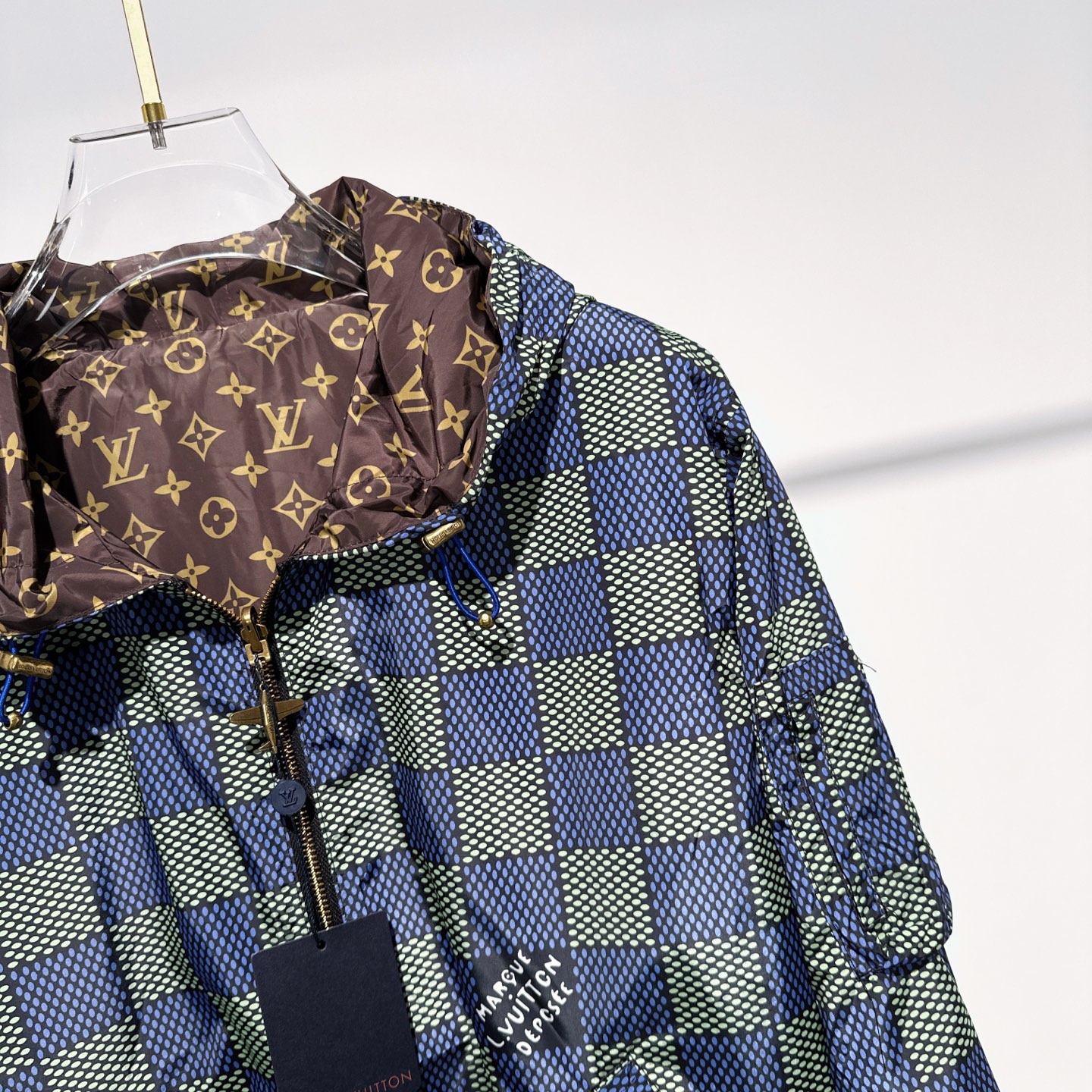 Louis Vuitton Men's Reversible Damier Windbreaker Jacket - Spring Collection 4 i1753592929101 7247 0 2